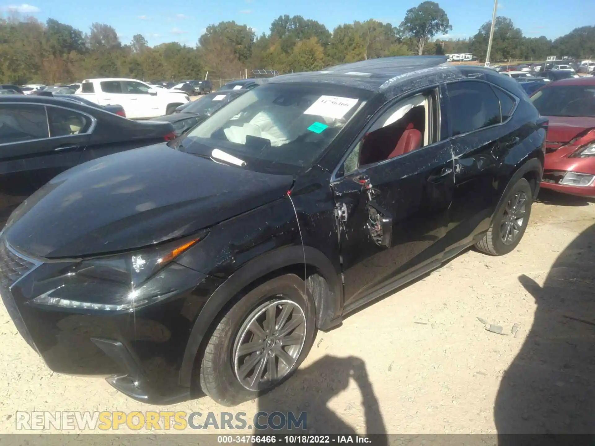 2 Photograph of a damaged car JTJYARBZ5K2119795 LEXUS NX 2019