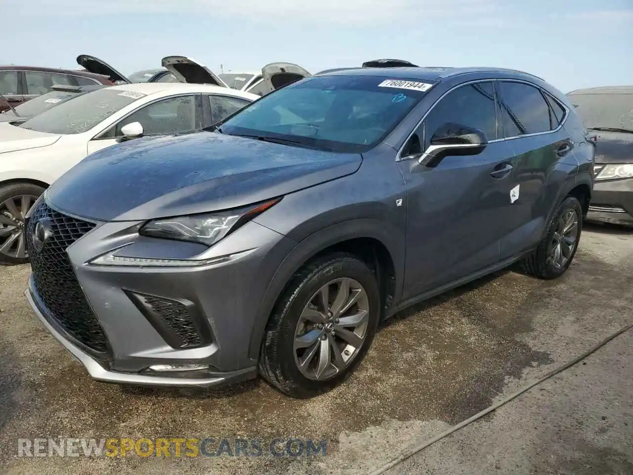 1 Photograph of a damaged car JTJYARBZ5K2125290 LEXUS NX 2019