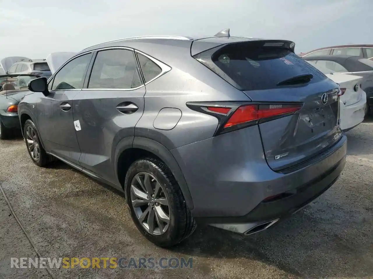 2 Photograph of a damaged car JTJYARBZ5K2125290 LEXUS NX 2019