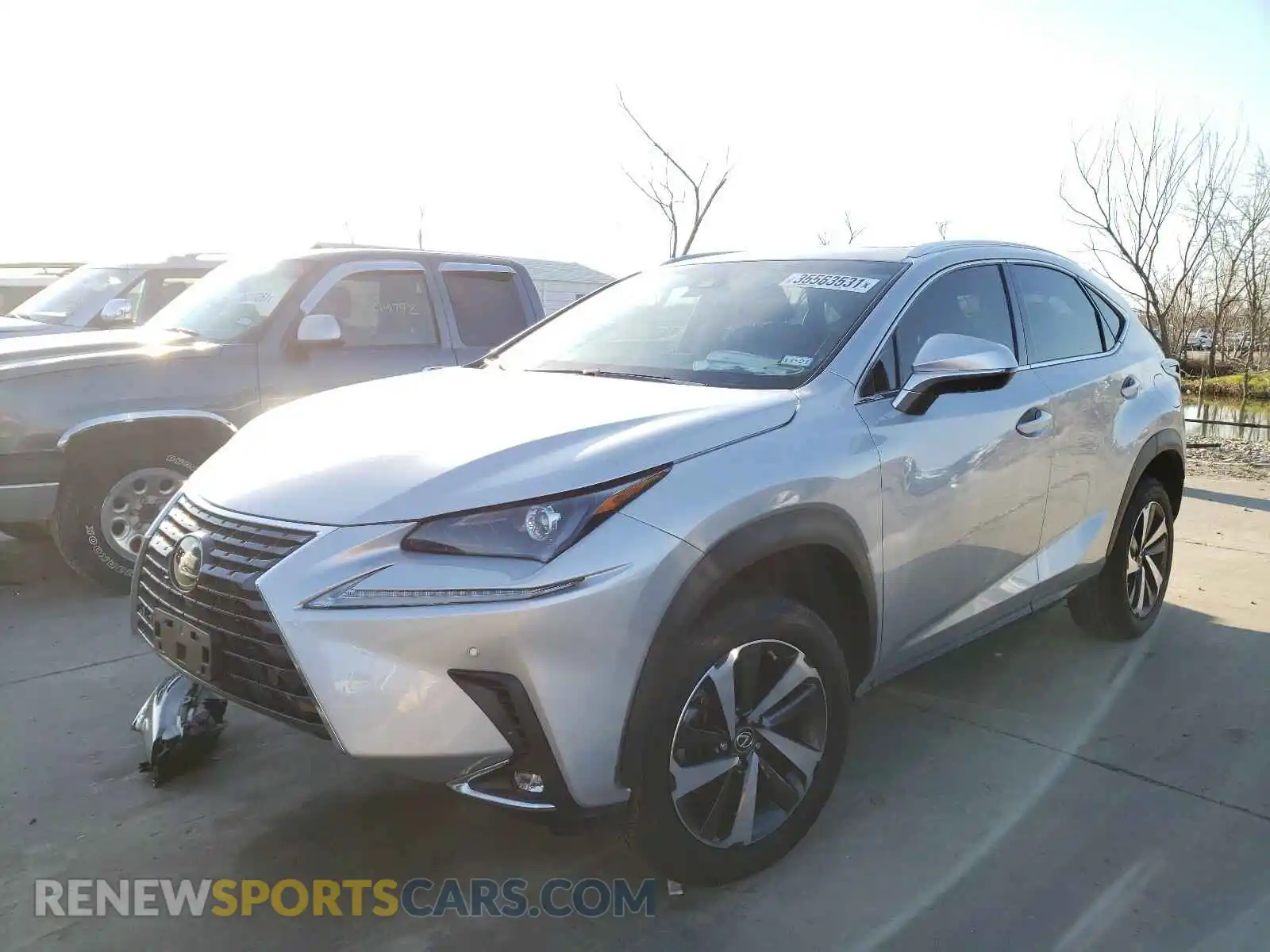 2 Photograph of a damaged car JTJYARBZ5K2131445 LEXUS NX 2019