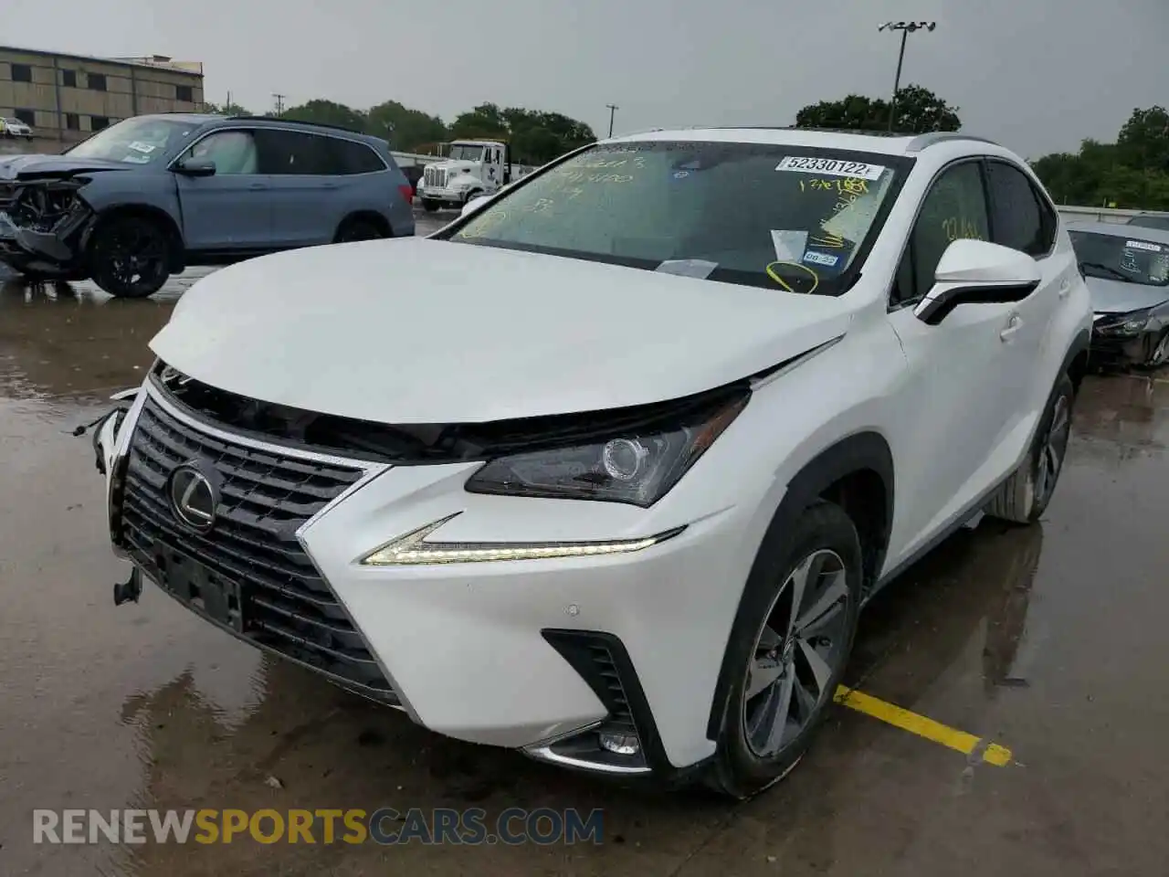 2 Photograph of a damaged car JTJYARBZ5K2136709 LEXUS NX 2019