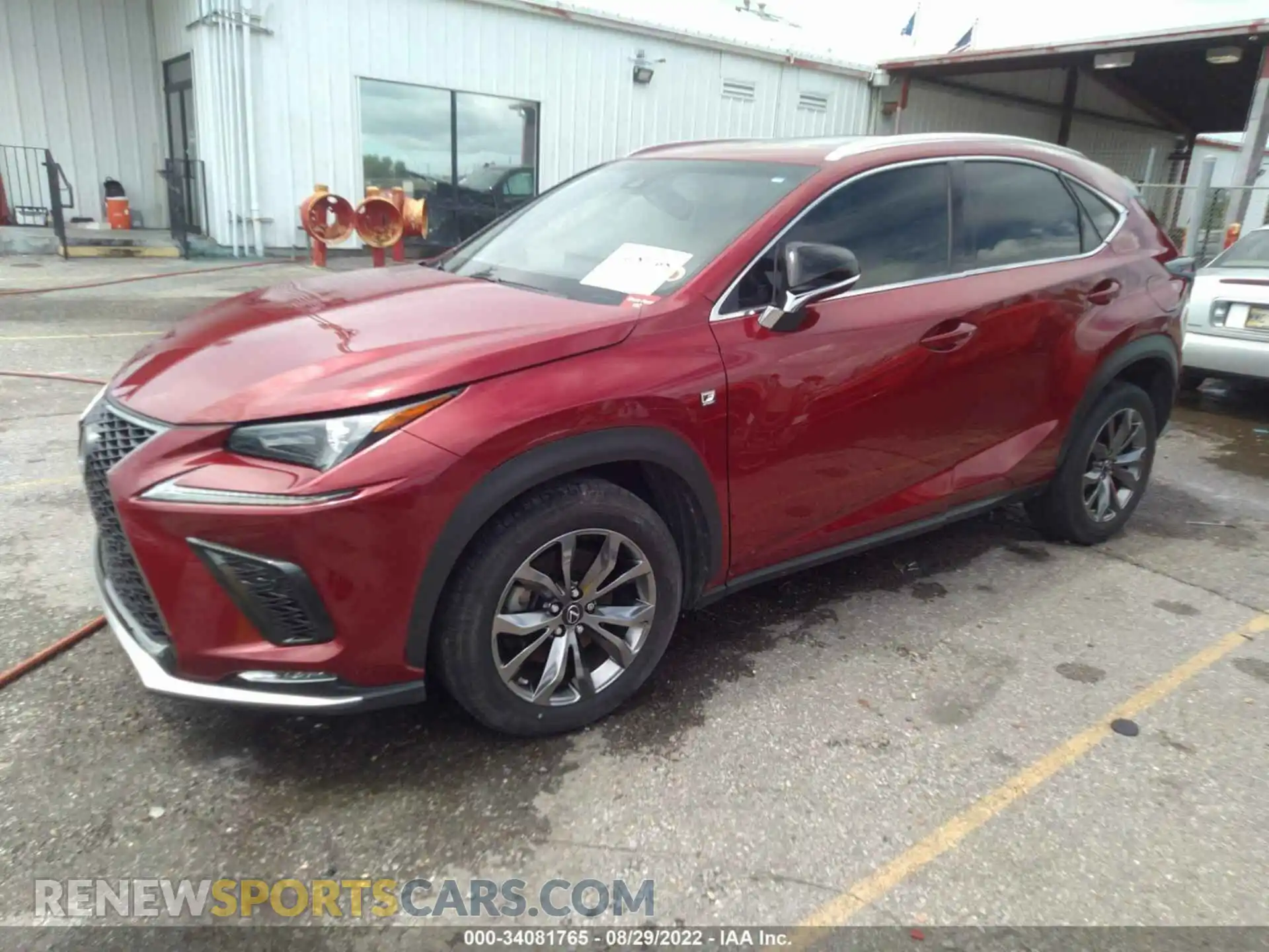 2 Photograph of a damaged car JTJYARBZ5K2138086 LEXUS NX 2019
