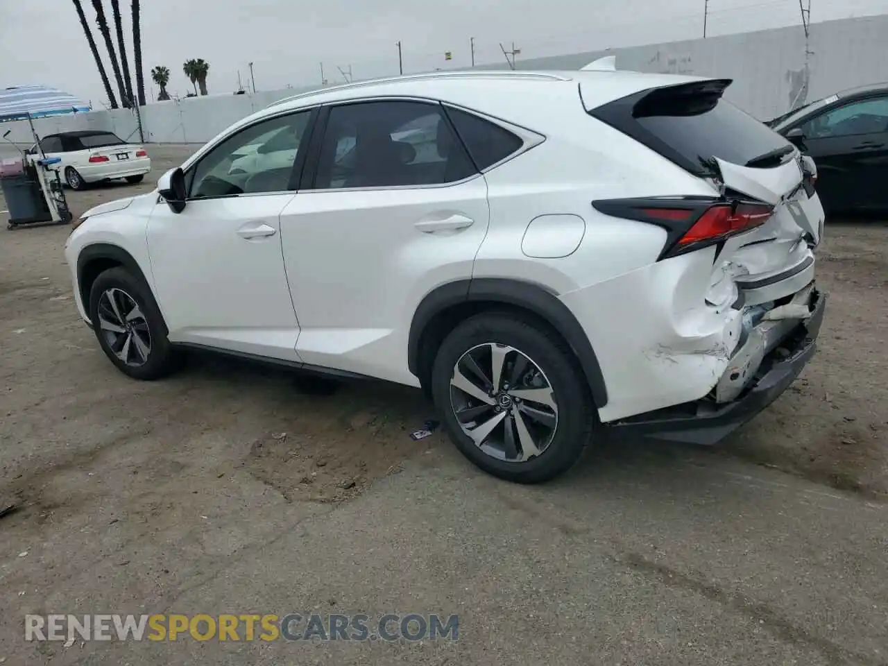 2 Фотография поврежденного автомобиля JTJYARBZ5K2138167 LEXUS NX 2019