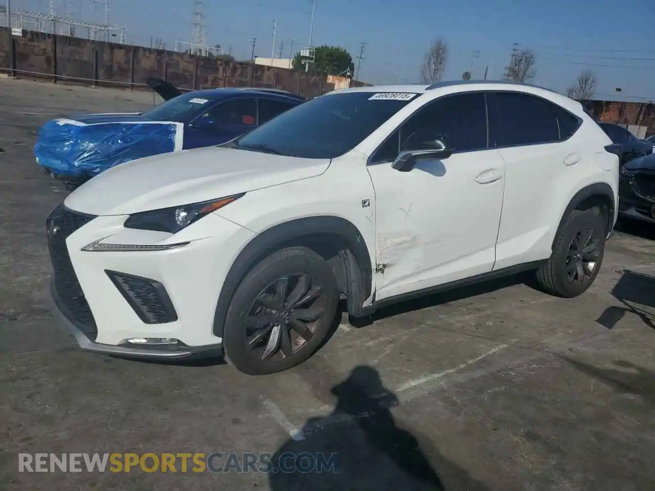 1 Photograph of a damaged car JTJYARBZ5K2142011 LEXUS NX 2019