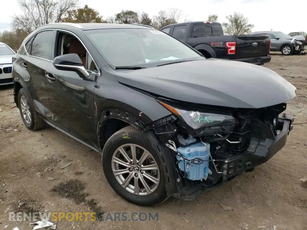 1 Photograph of a damaged car JTJYARBZ5K2146124 LEXUS NX 2019