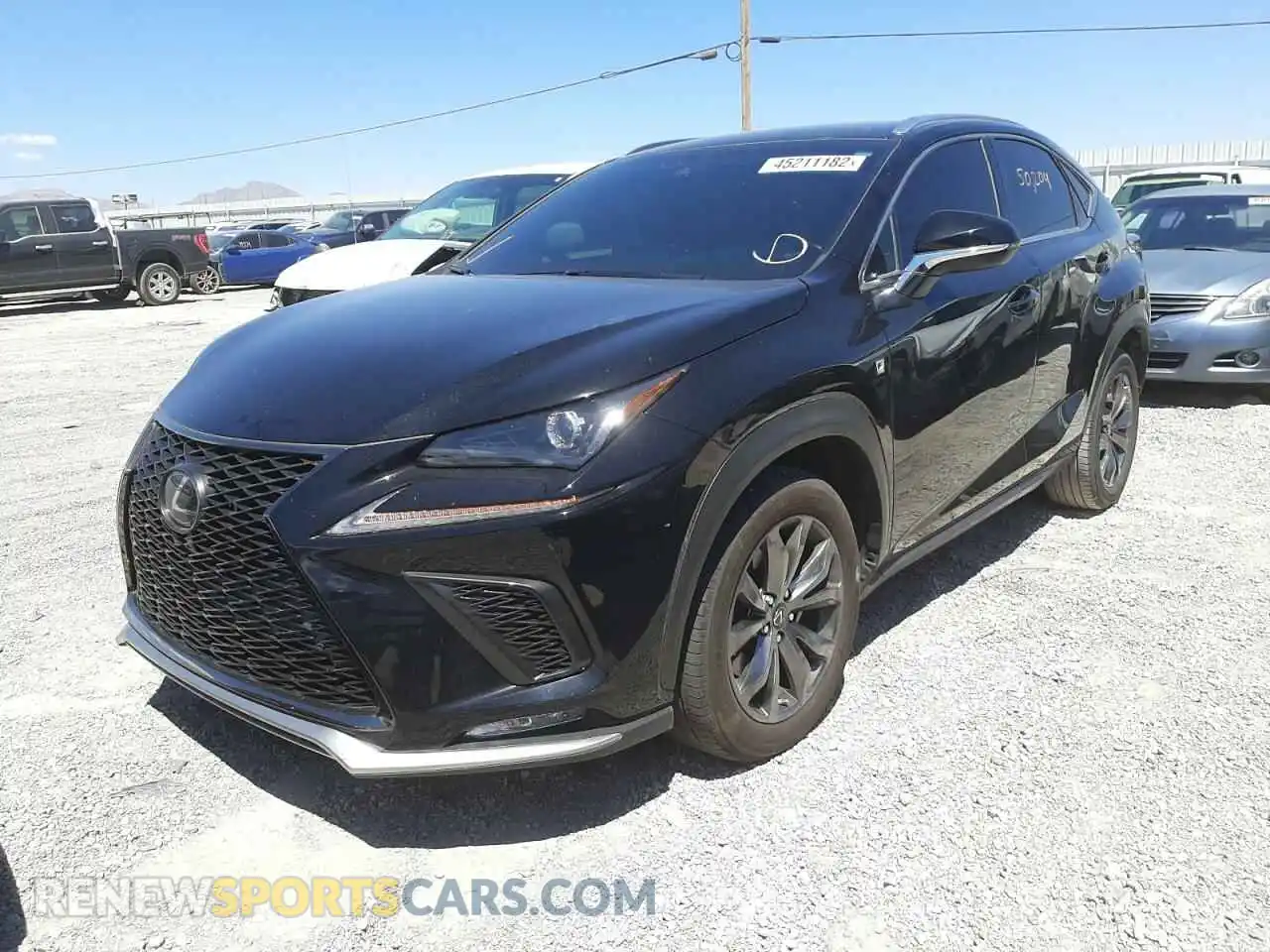2 Фотография поврежденного автомобиля JTJYARBZ5K2147659 LEXUS NX 2019