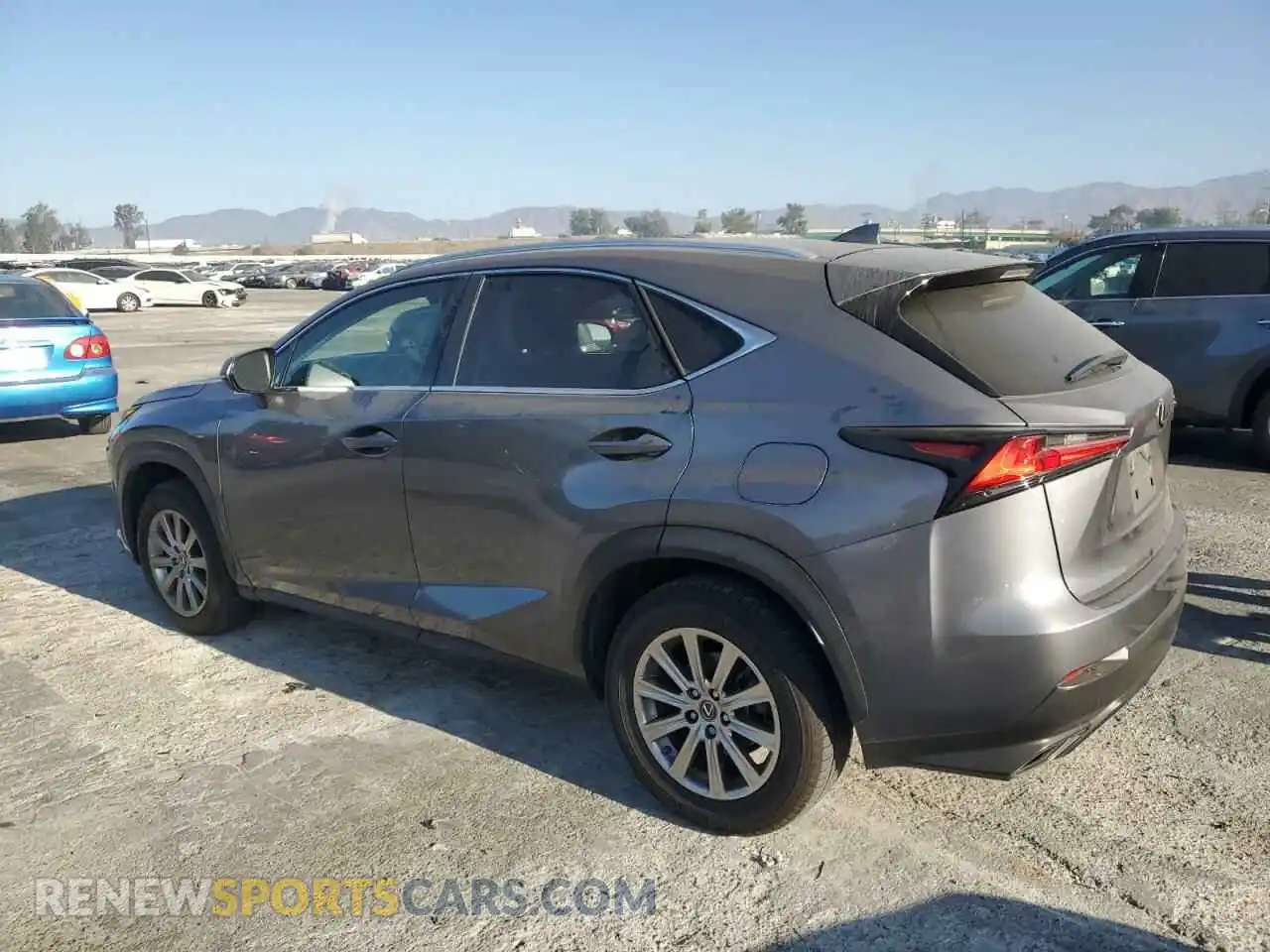2 fotografías del automóvil dañado JTJYARBZ5K2151923 LEXUS NX 2019