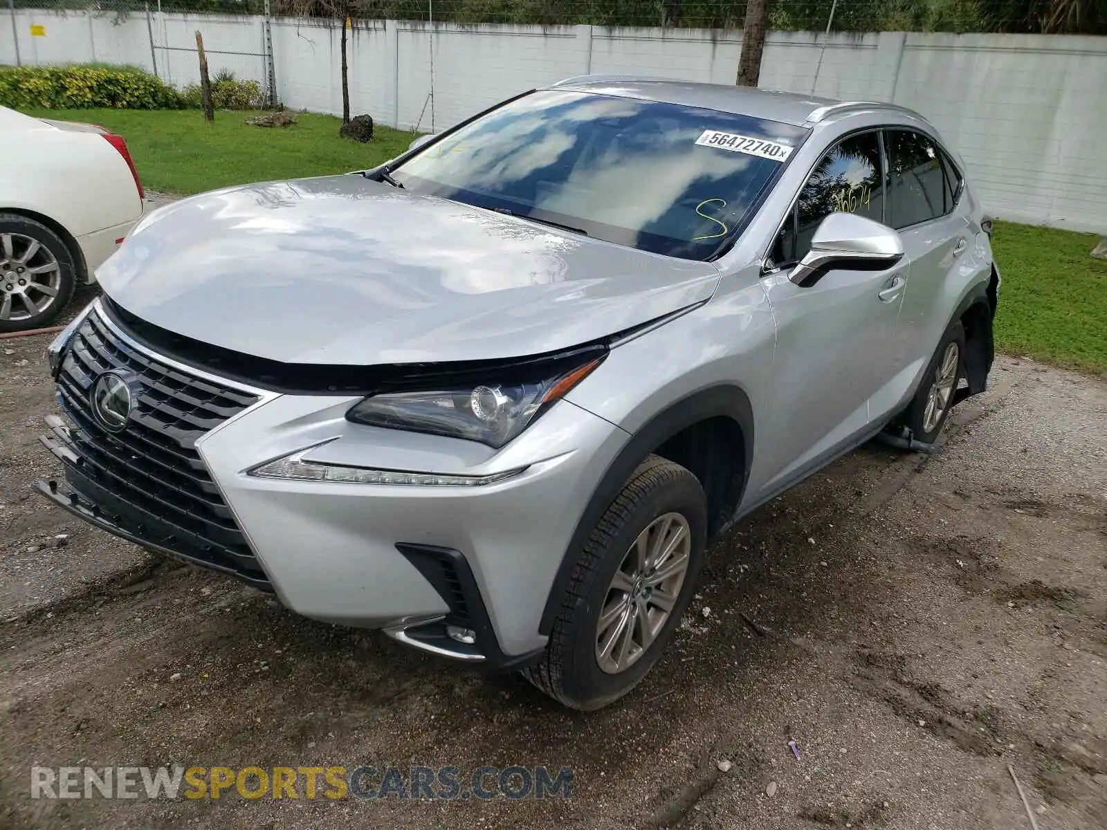 2 Photograph of a damaged car JTJYARBZ5K2154580 LEXUS NX 2019