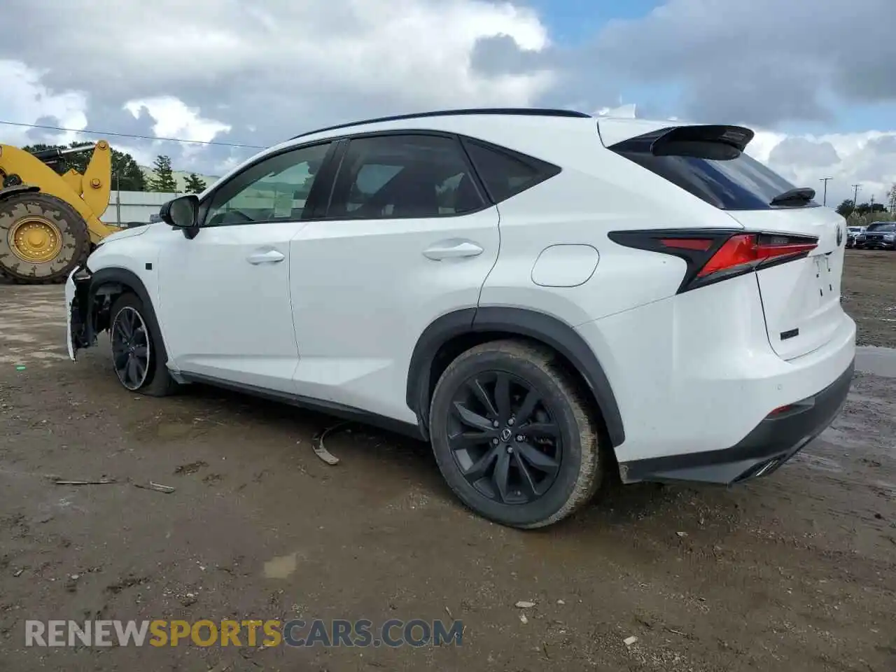 2 Фотография поврежденного автомобиля JTJYARBZ6K2123676 LEXUS NX 2019