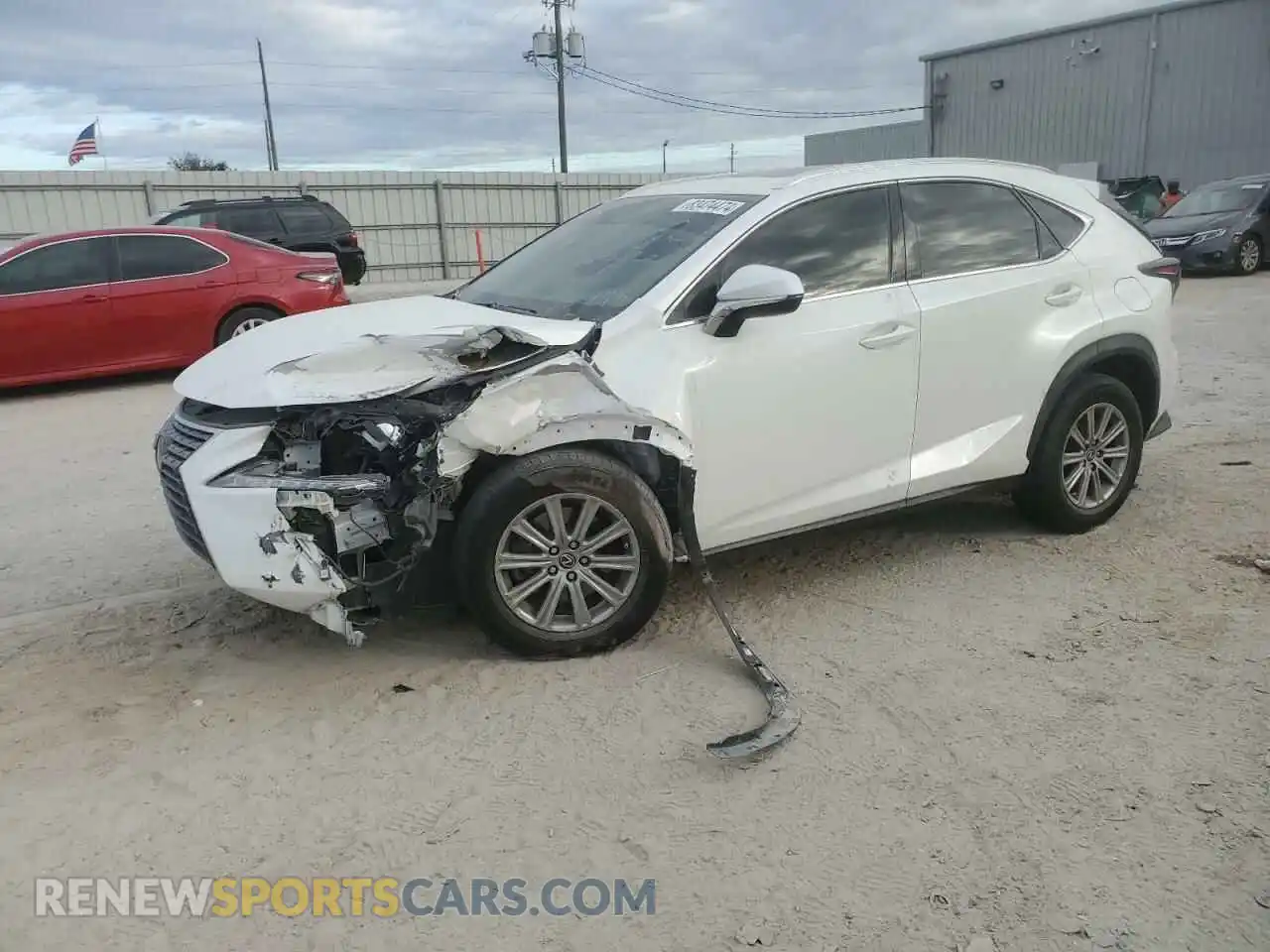 1 Photograph of a damaged car JTJYARBZ6K2139201 LEXUS NX 2019