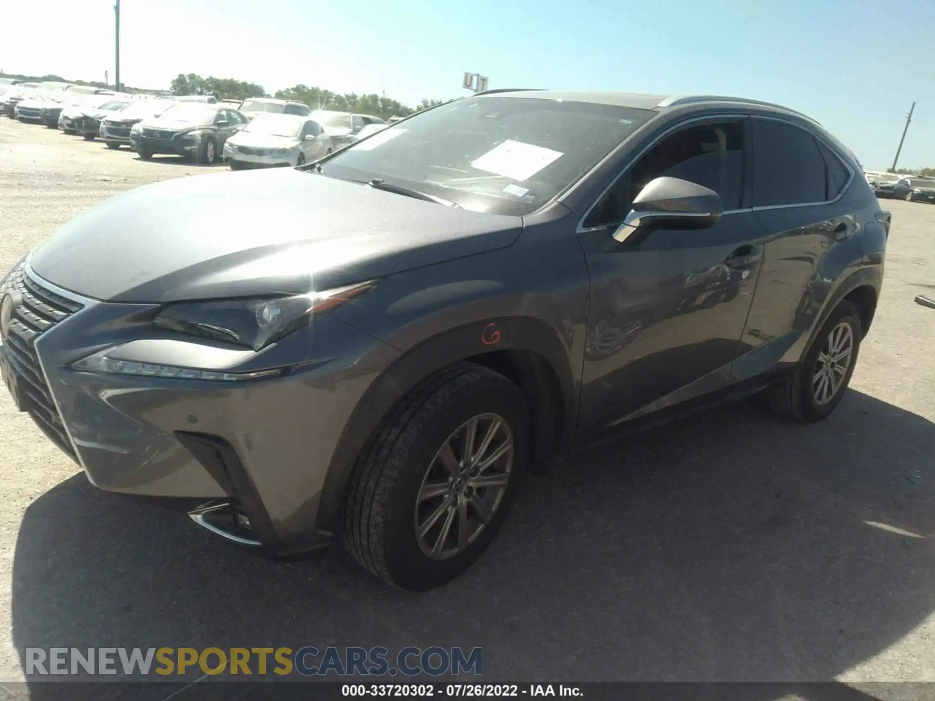 2 Photograph of a damaged car JTJYARBZ6K2142132 LEXUS NX 2019