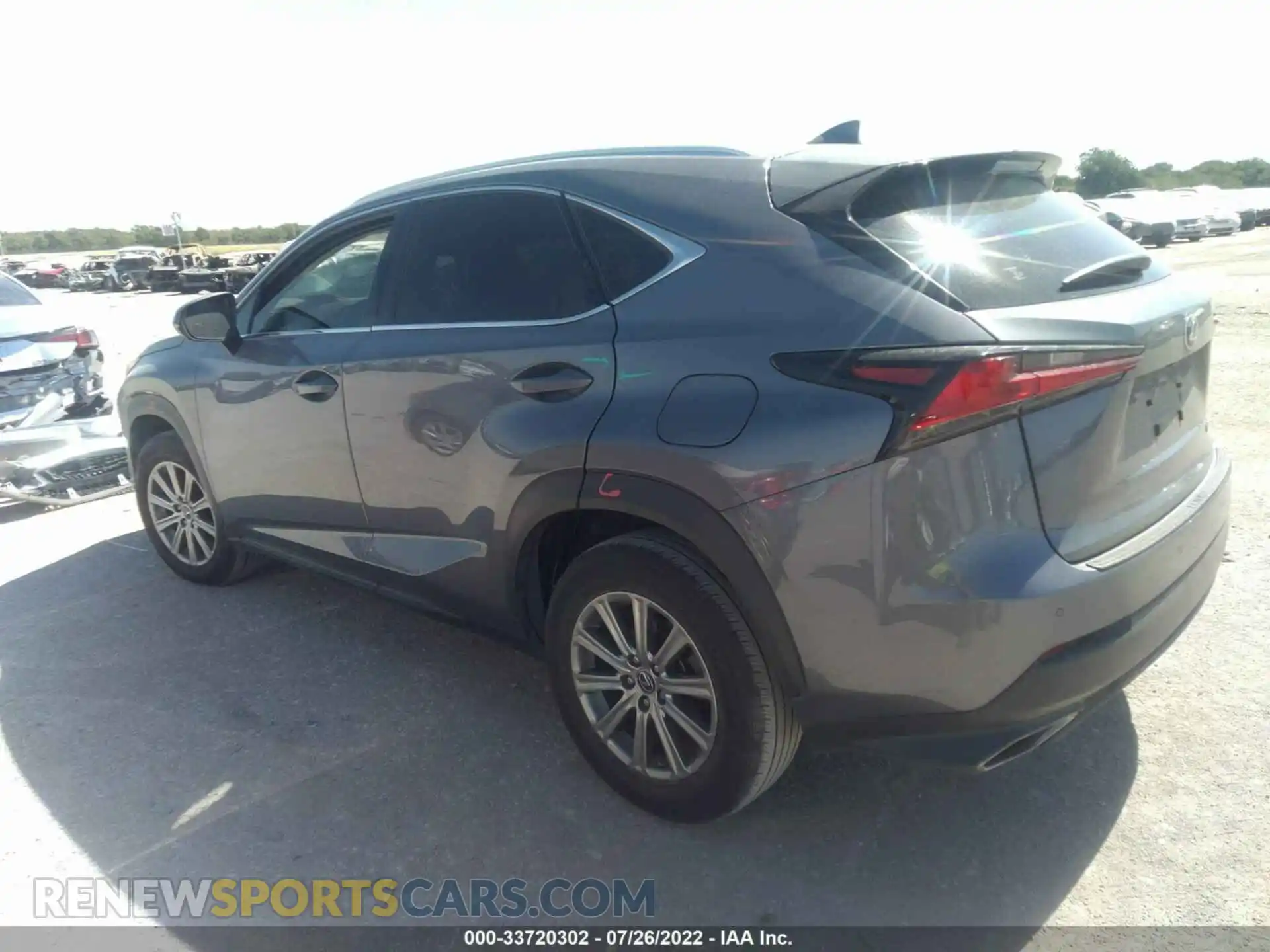 3 Photograph of a damaged car JTJYARBZ6K2142132 LEXUS NX 2019