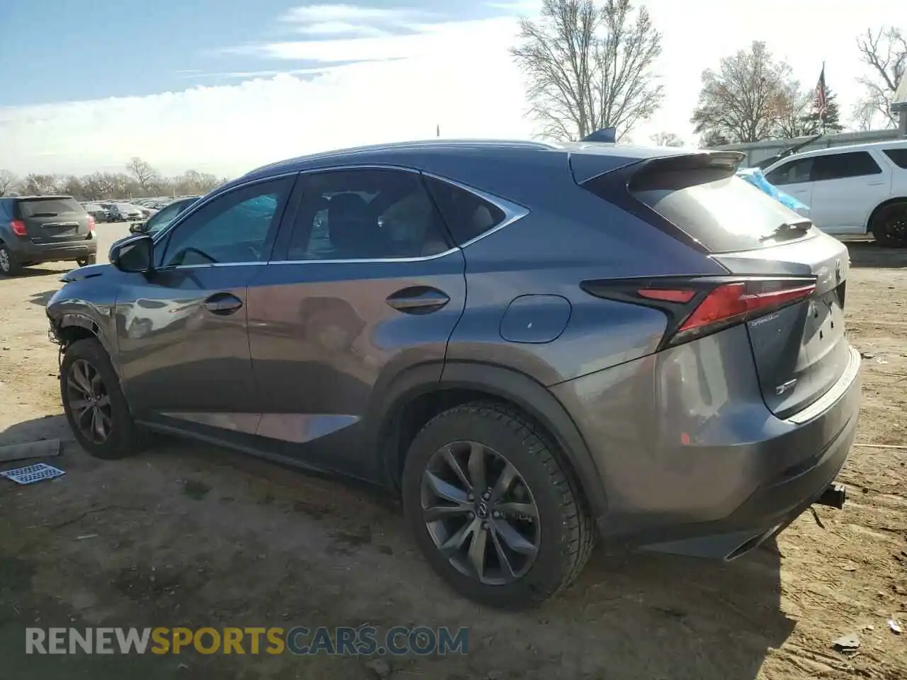 2 fotografías del automóvil dañado JTJYARBZ7K2127297 LEXUS NX 2019