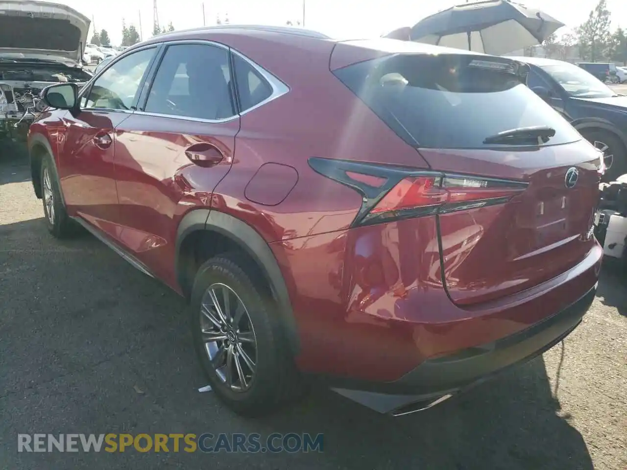 3 Photograph of a damaged car JTJYARBZ7K2129387 LEXUS NX 2019