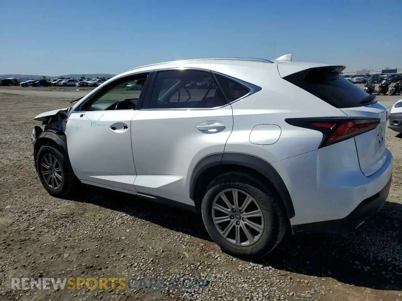 2 Photograph of a damaged car JTJYARBZ7K2133844 LEXUS NX 2019