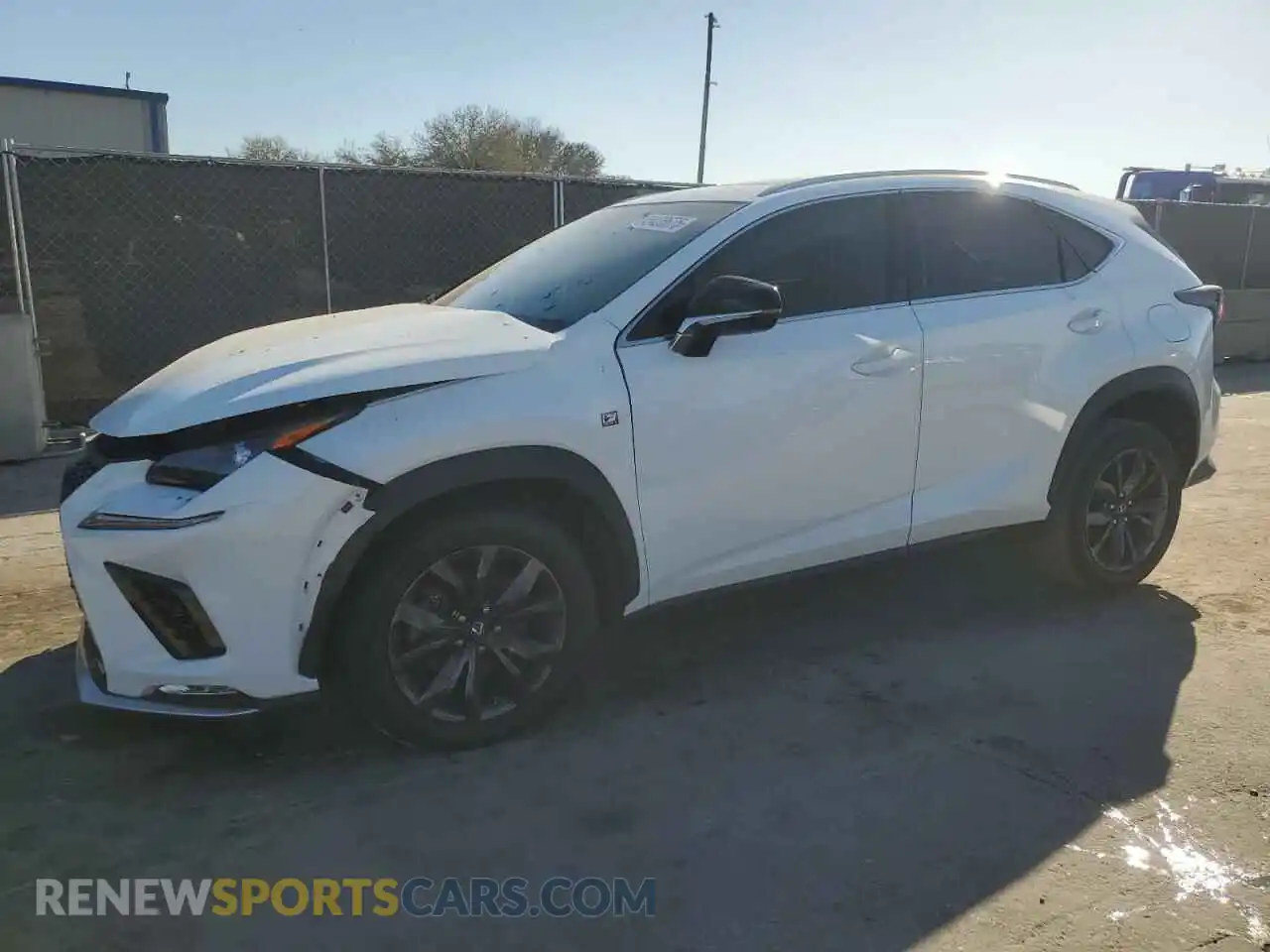 1 Photograph of a damaged car JTJYARBZ7K2135948 LEXUS NX 2019