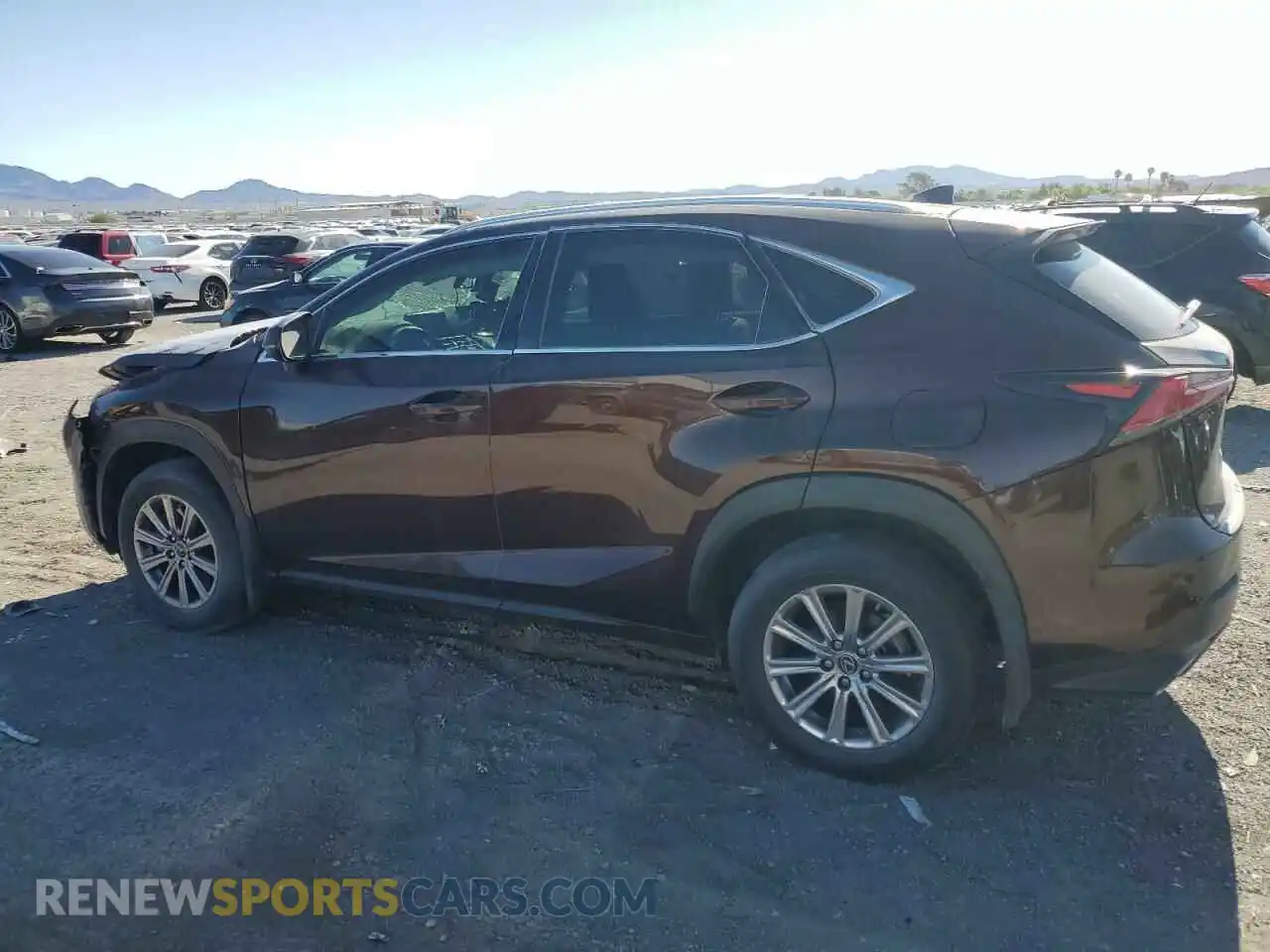 2 Фотография поврежденного автомобиля JTJYARBZ7K2136310 LEXUS NX 2019