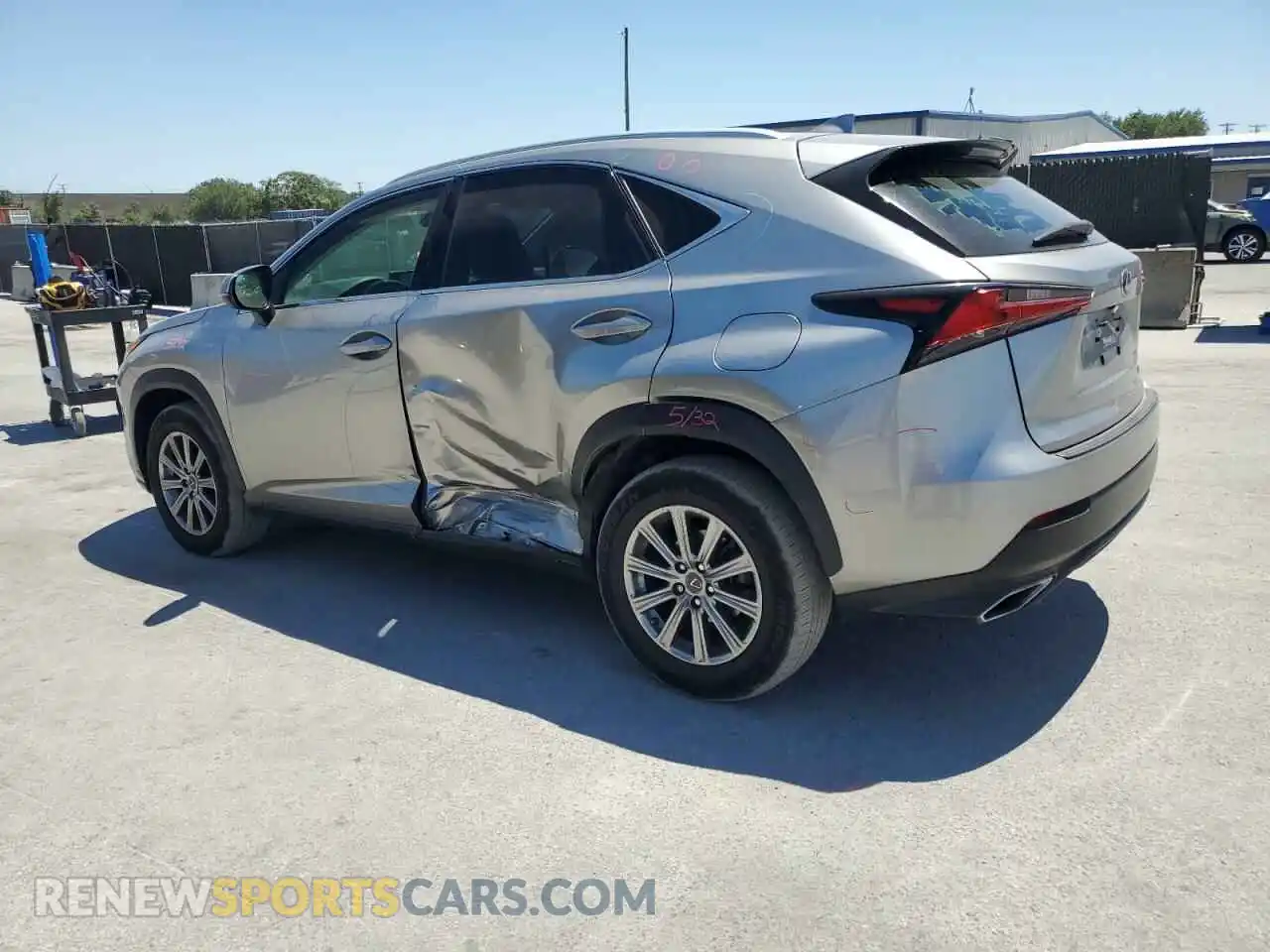 2 Photograph of a damaged car JTJYARBZ7K2156749 LEXUS NX 2019
