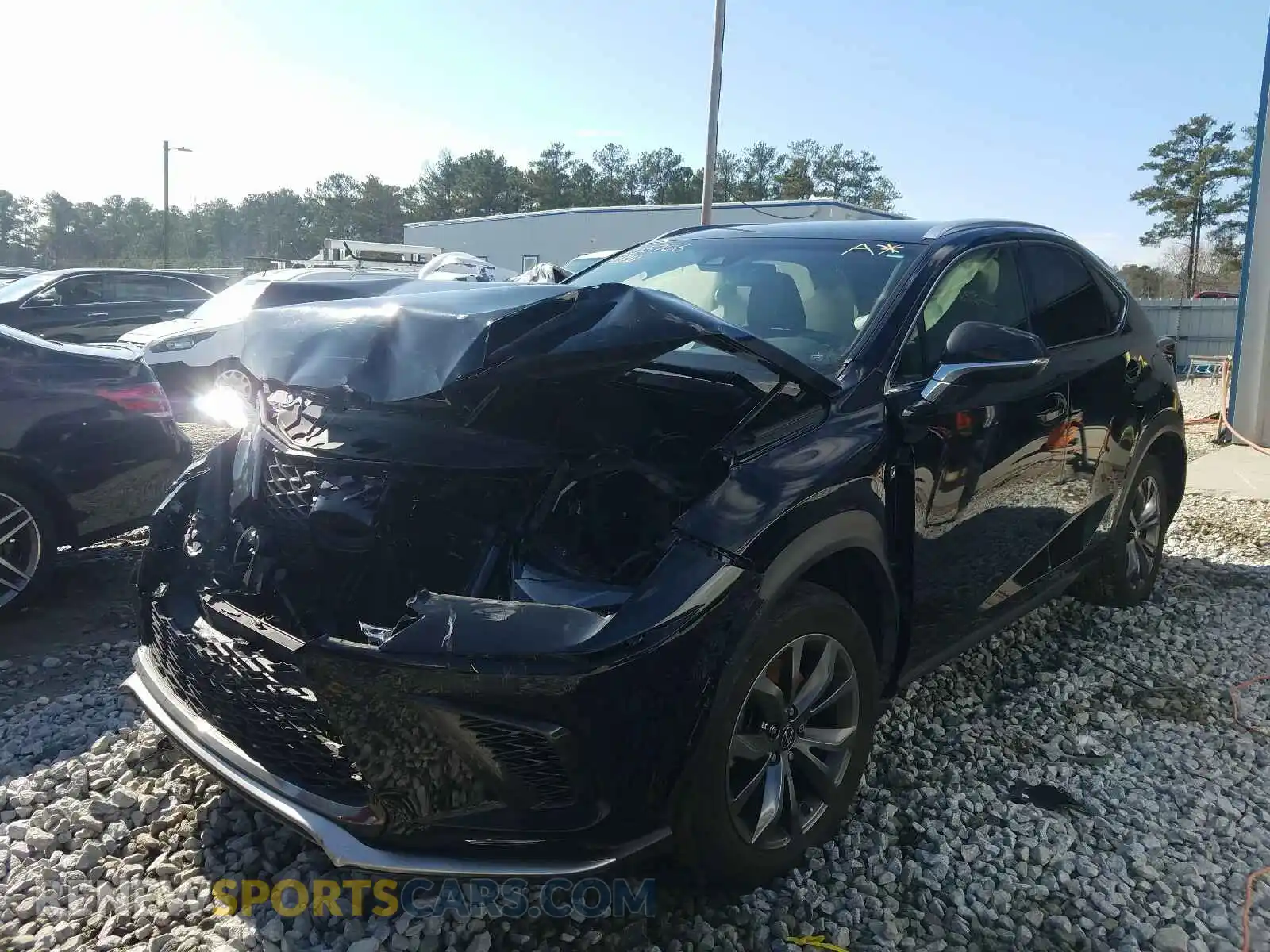 2 Photograph of a damaged car JTJYARBZ8K2133643 LEXUS NX 2019