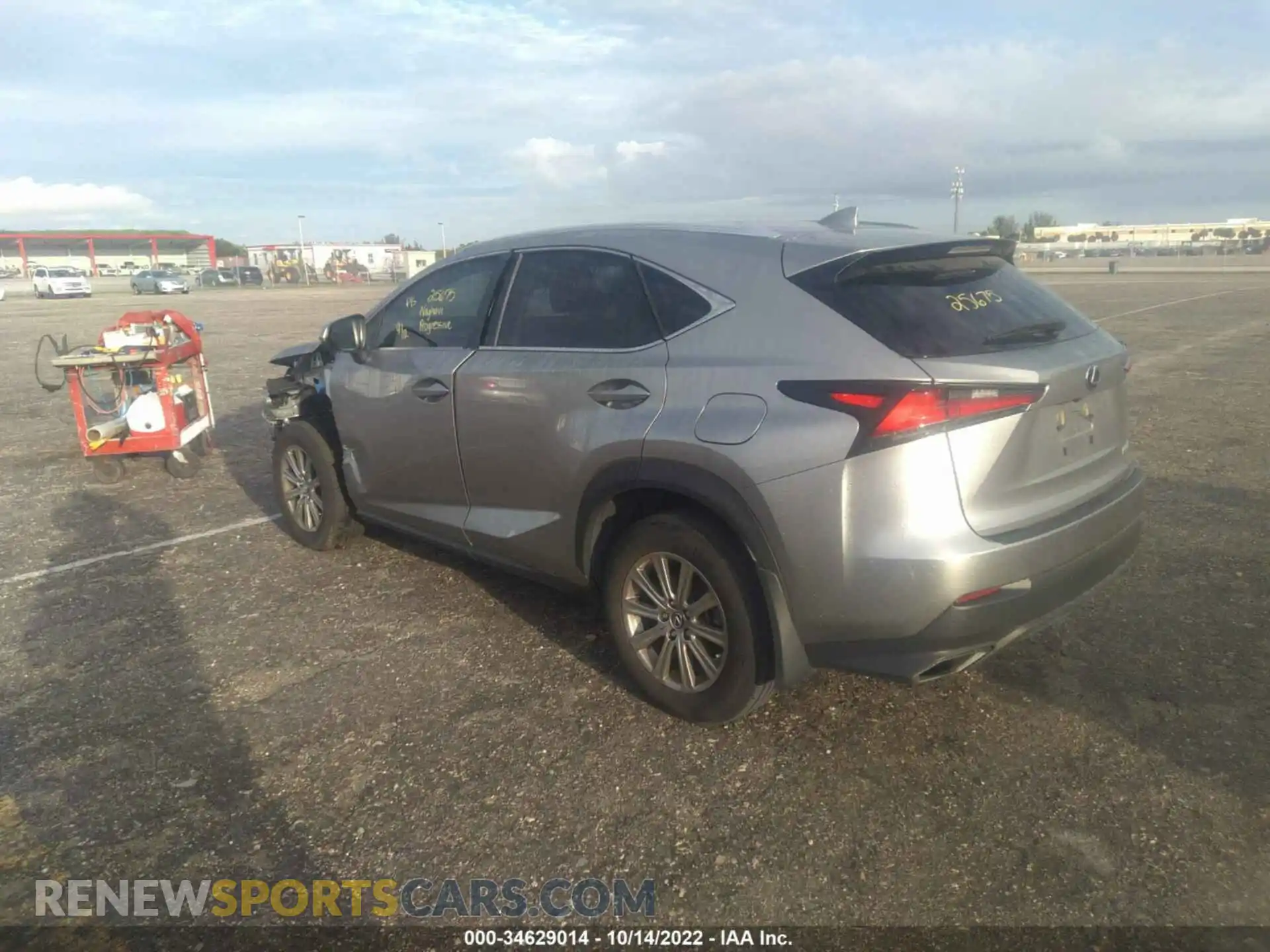 3 Photograph of a damaged car JTJYARBZ8K2138602 LEXUS NX 2019