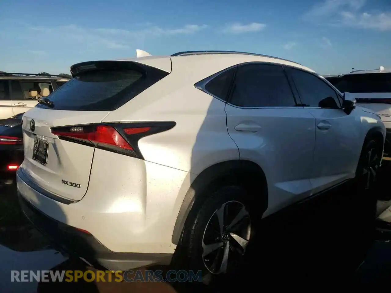3 Photograph of a damaged car JTJYARBZ8K2147090 LEXUS NX 2019