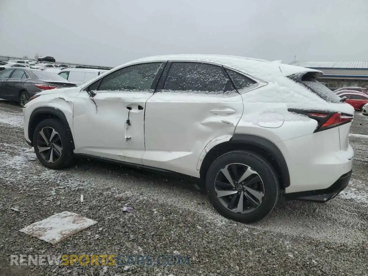 2 Photograph of a damaged car JTJYARBZ9K2143341 LEXUS NX 2019