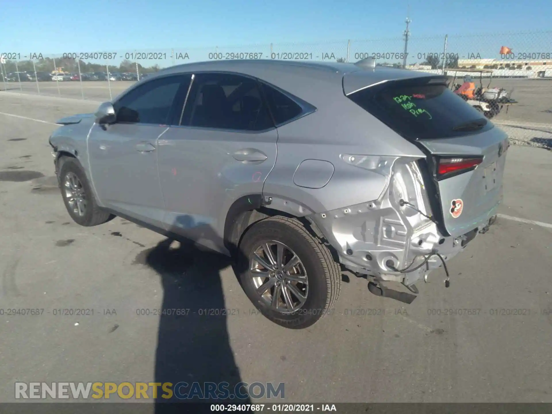3 Photograph of a damaged car JTJYARBZ9K2158177 LEXUS NX 2019