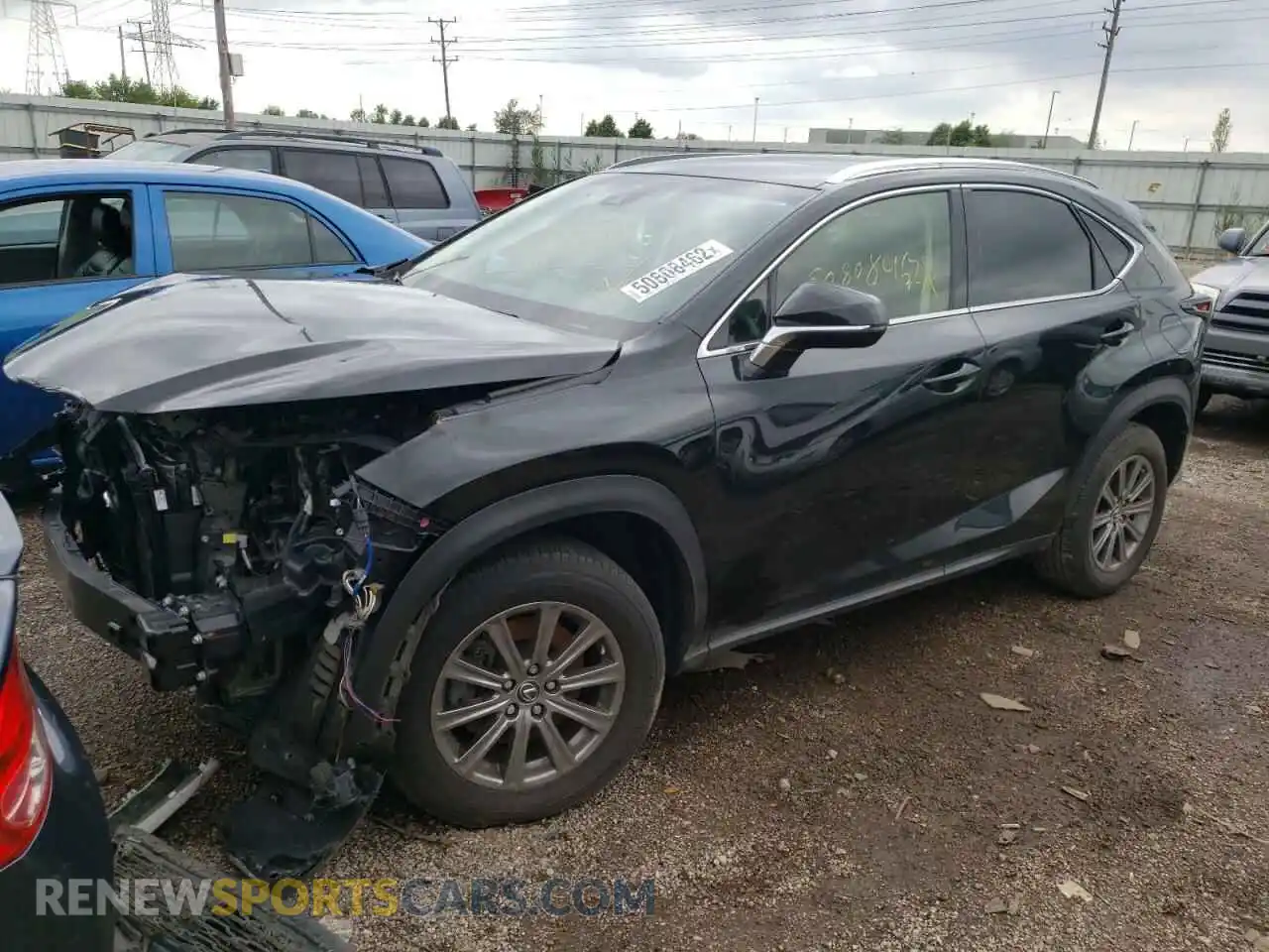2 Photograph of a damaged car JTJYARBZXK2117685 LEXUS NX 2019