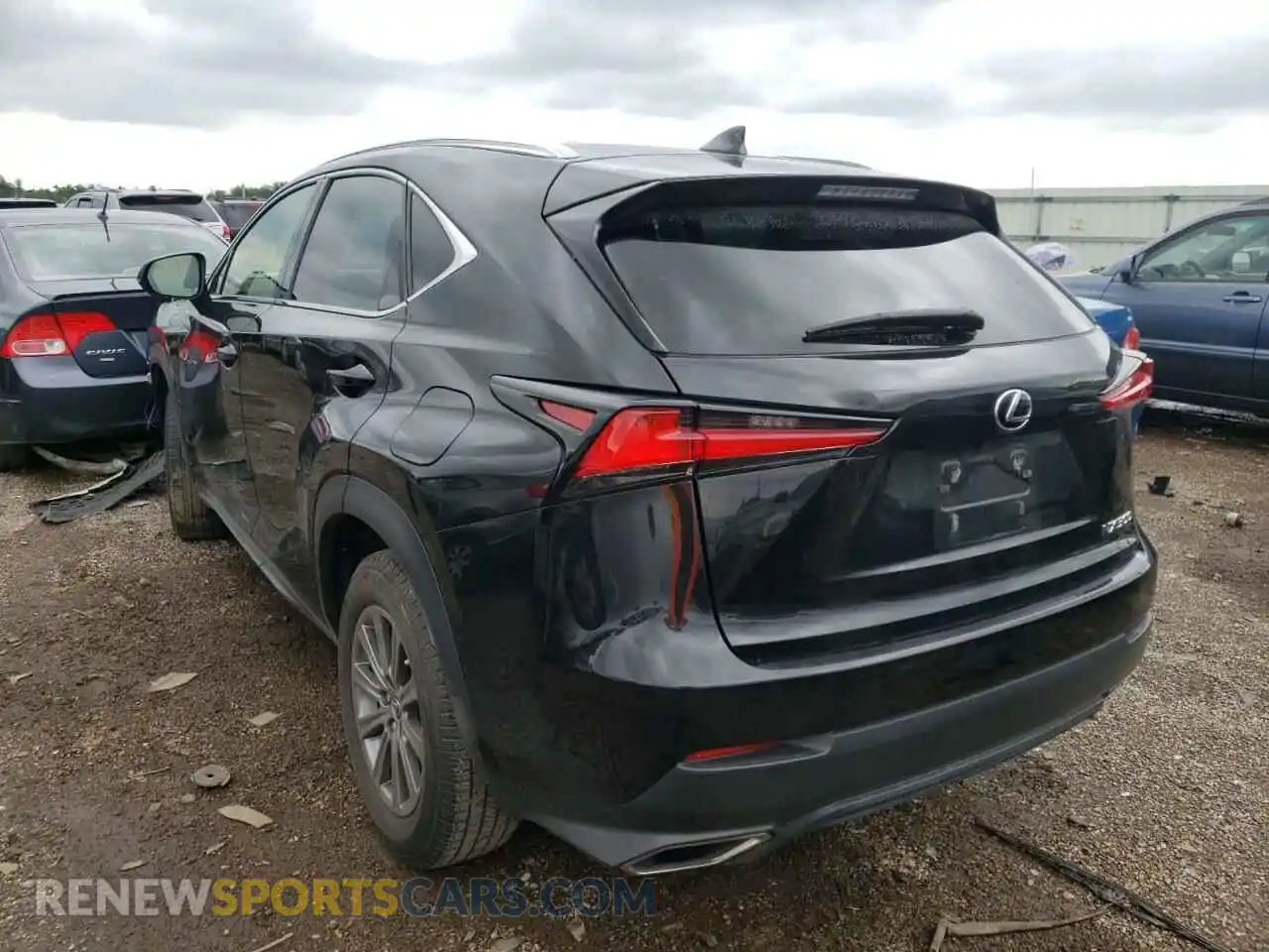 3 Photograph of a damaged car JTJYARBZXK2117685 LEXUS NX 2019