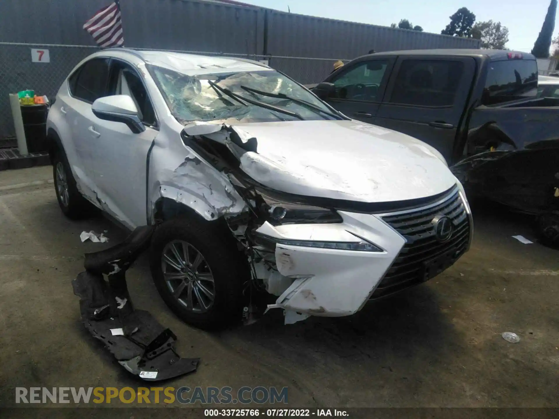 1 fotografías del automóvil dañado JTJYARBZXK2118920 LEXUS NX 2019