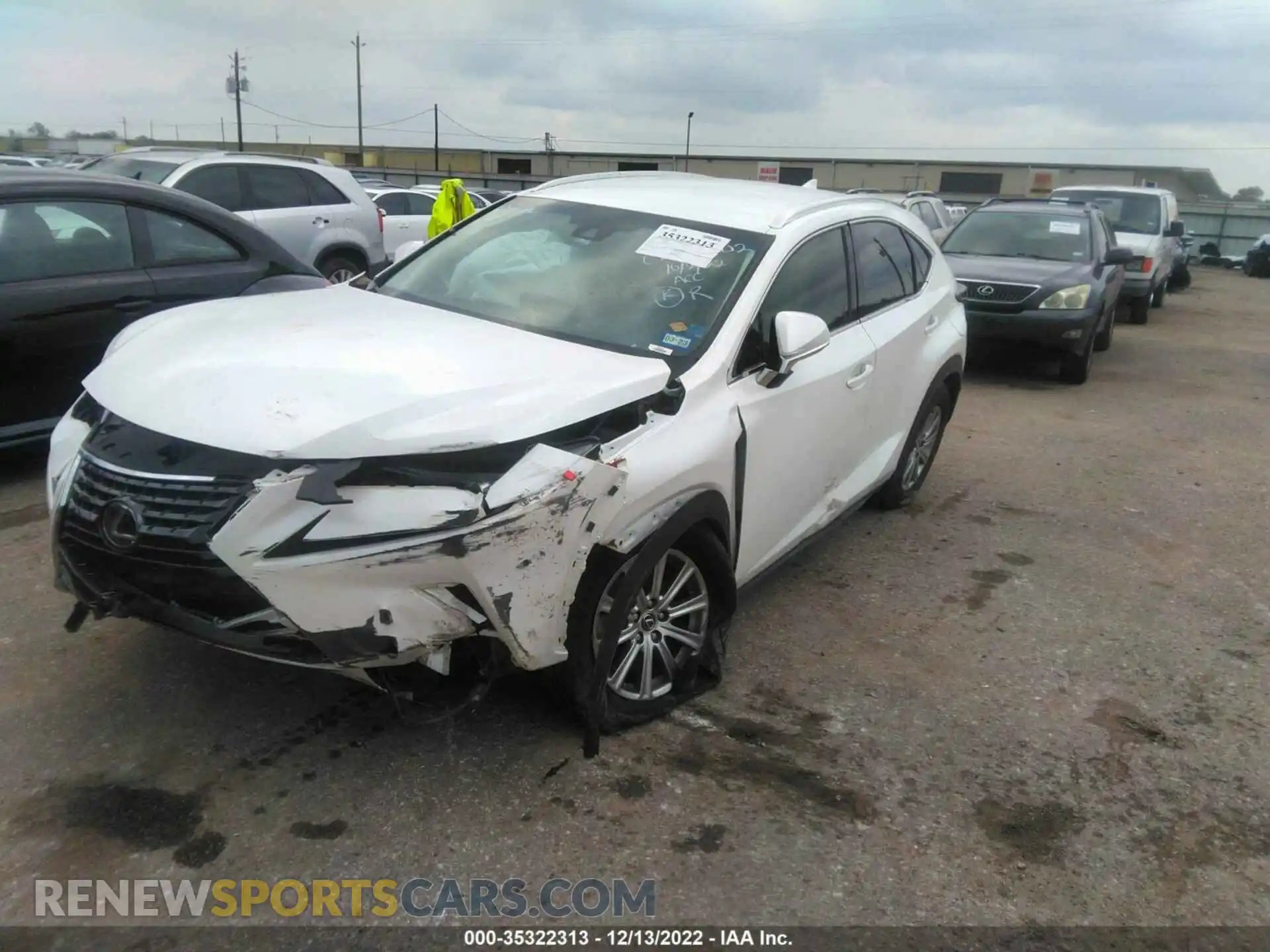 2 Photograph of a damaged car JTJYARBZXK2120733 LEXUS NX 2019