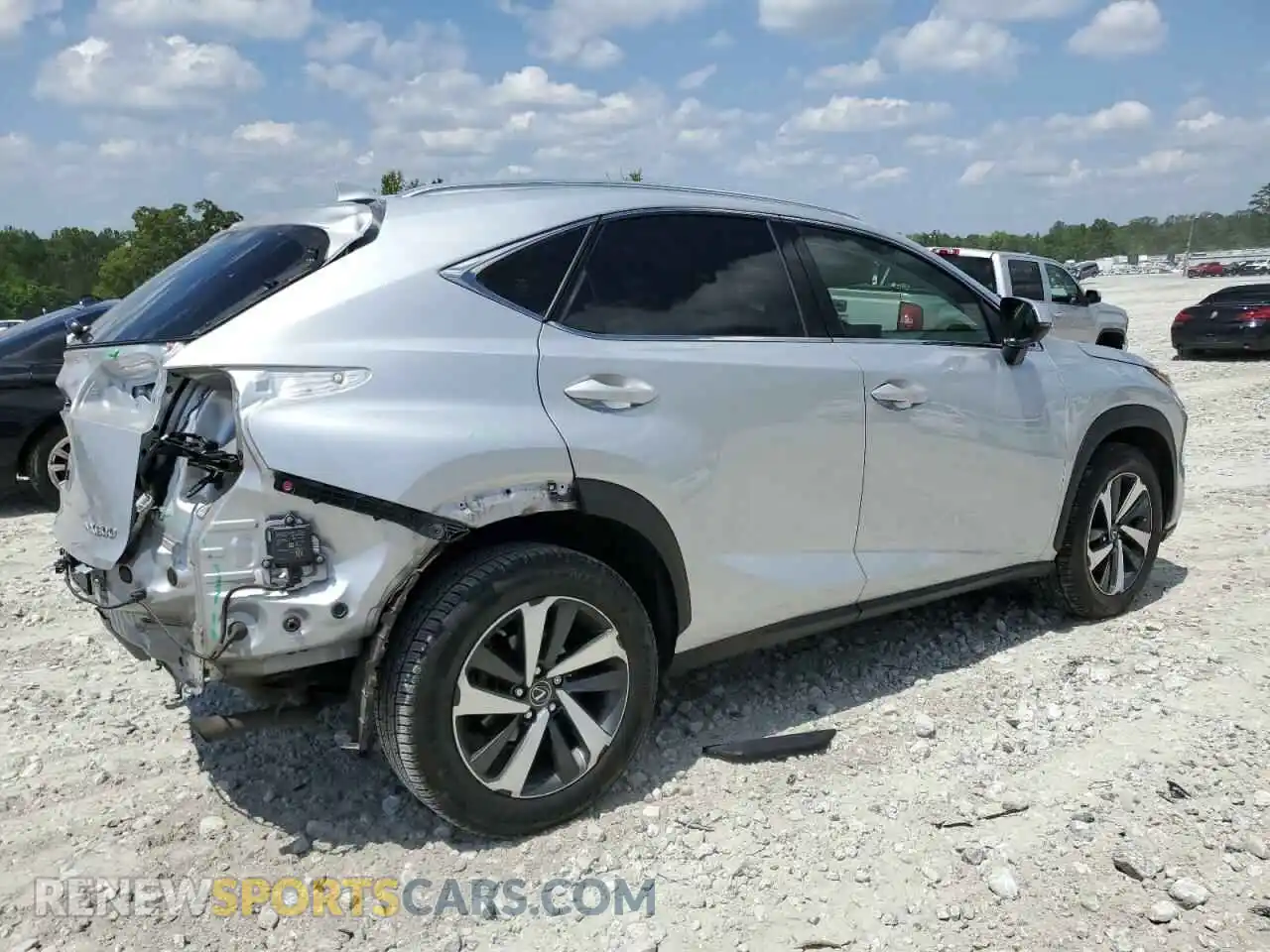 3 Photograph of a damaged car JTJYARBZXK2124345 LEXUS NX 2019