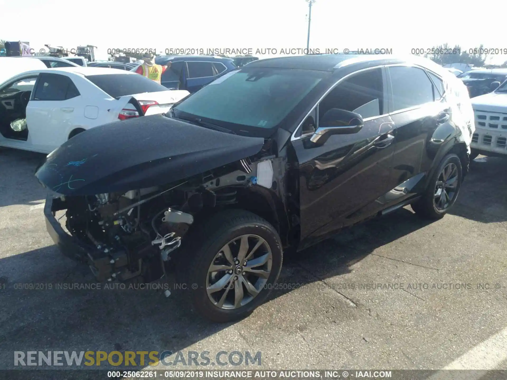 2 Photograph of a damaged car JTJYARBZXK2124409 LEXUS NX 2019