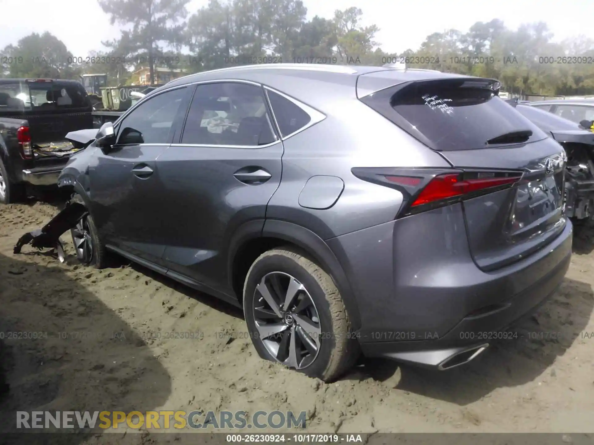3 Photograph of a damaged car JTJYARBZXK2129609 LEXUS NX 2019