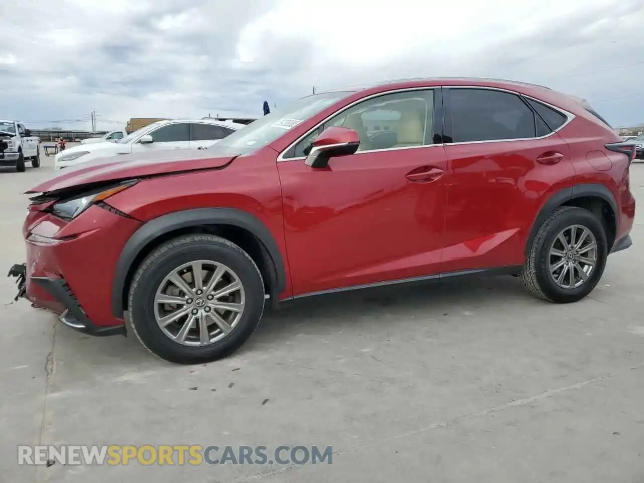 1 Photograph of a damaged car JTJYARBZXK2133384 LEXUS NX 2019
