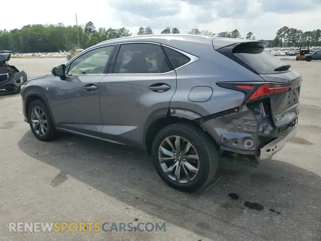 2 Photograph of a damaged car JTJYARBZXK2134745 LEXUS NX 2019