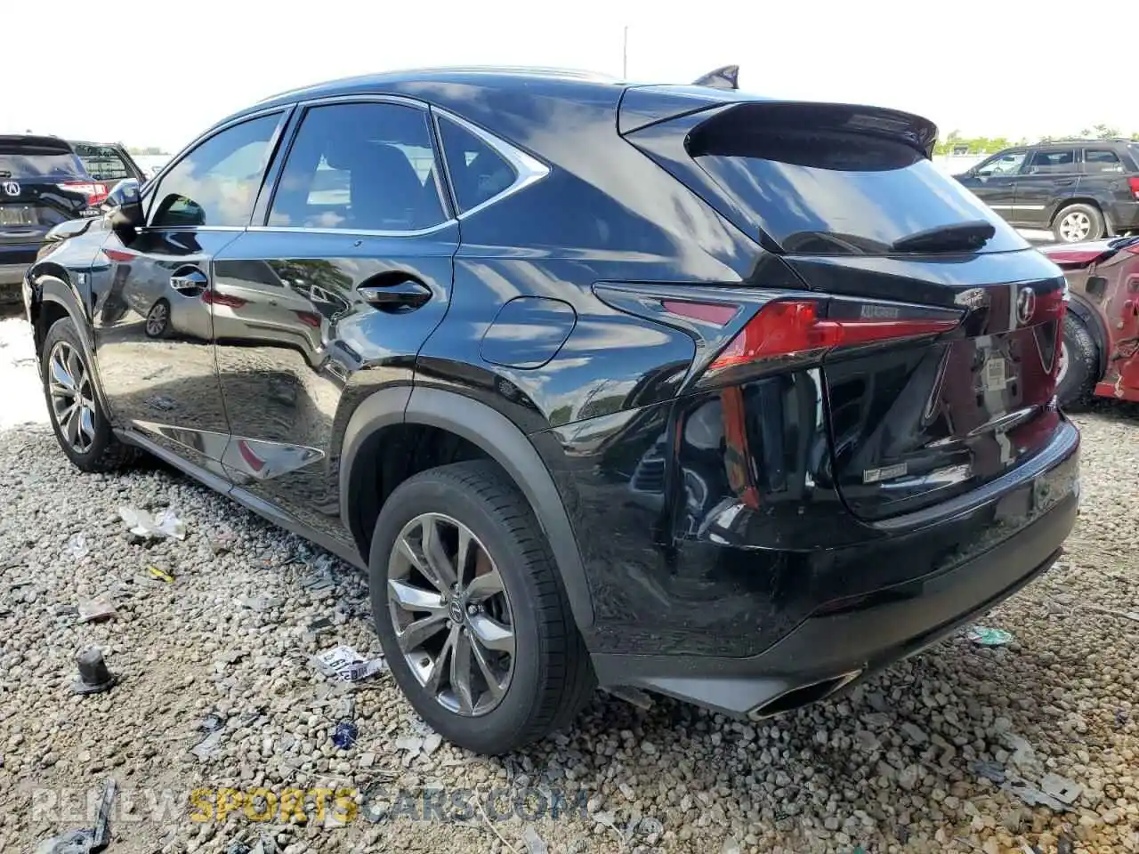 2 Photograph of a damaged car JTJYARBZXK2138942 LEXUS NX 2019