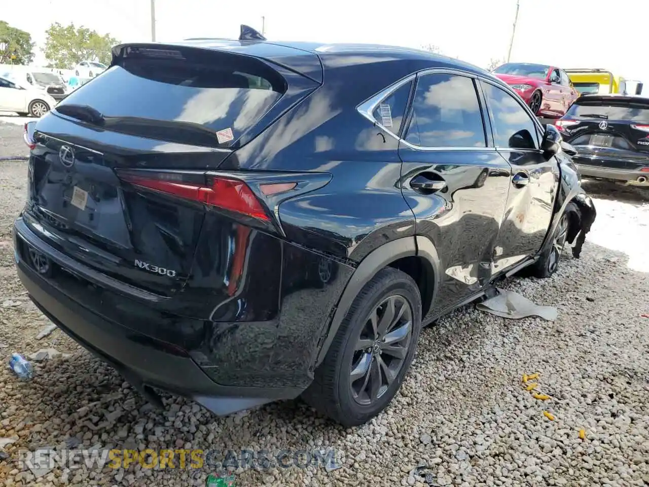 3 Photograph of a damaged car JTJYARBZXK2138942 LEXUS NX 2019