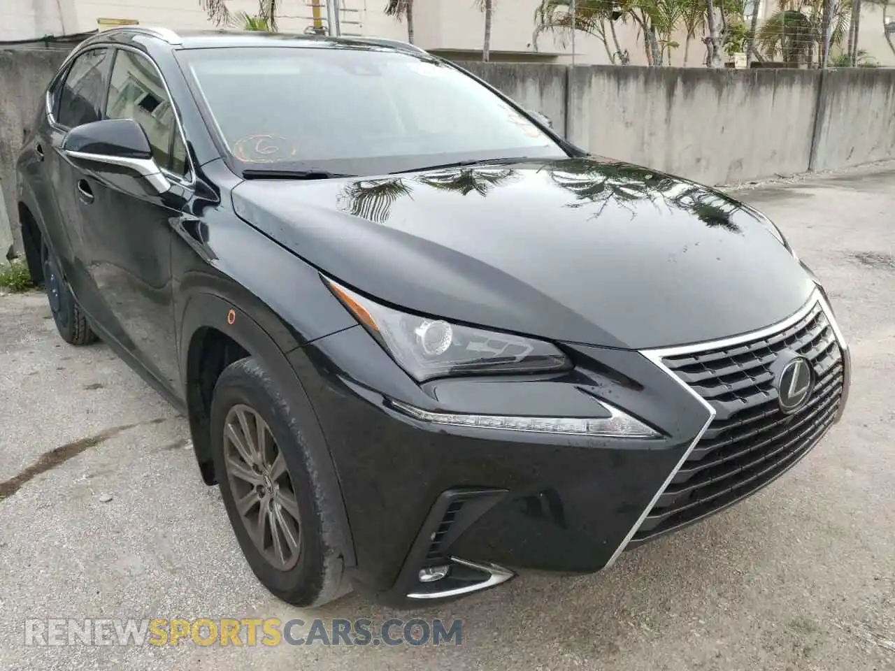 1 Photograph of a damaged car JTJYARBZXK2140402 LEXUS NX 2019