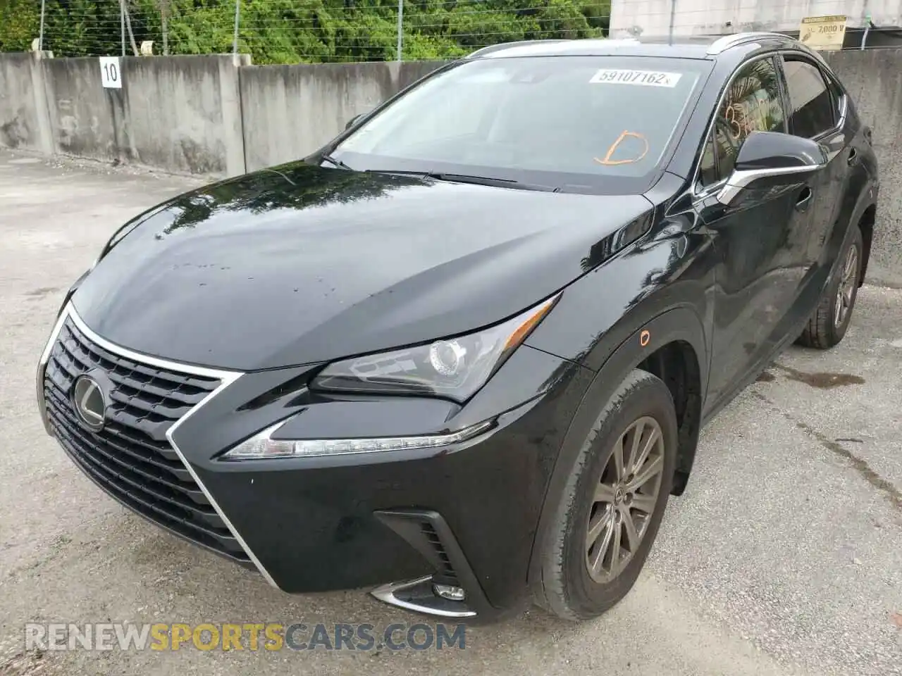 2 Photograph of a damaged car JTJYARBZXK2140402 LEXUS NX 2019