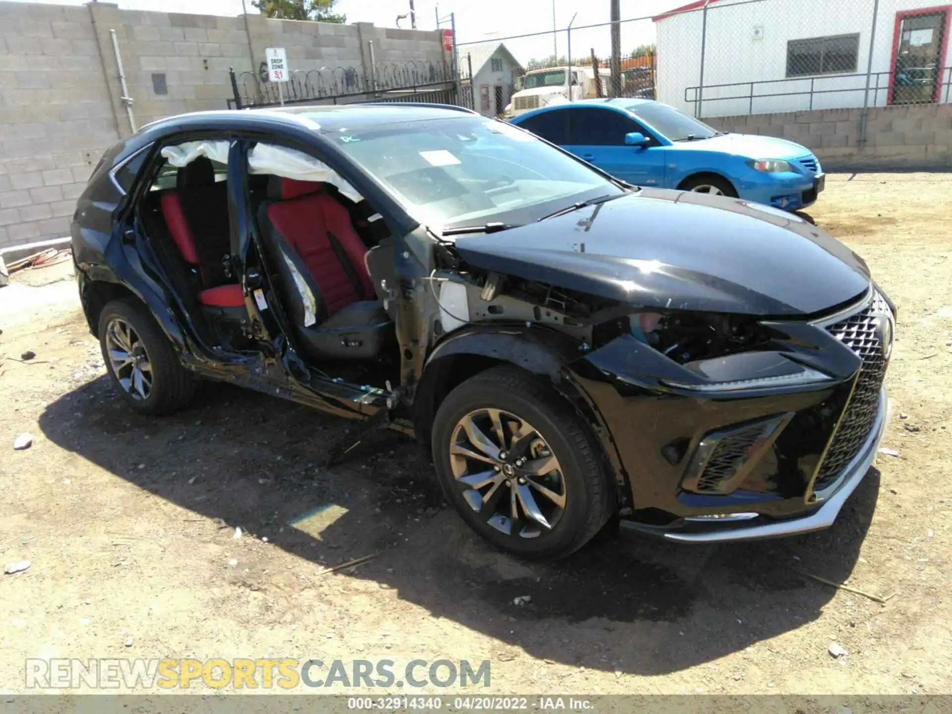 1 Photograph of a damaged car JTJYARBZXK2141016 LEXUS NX 2019