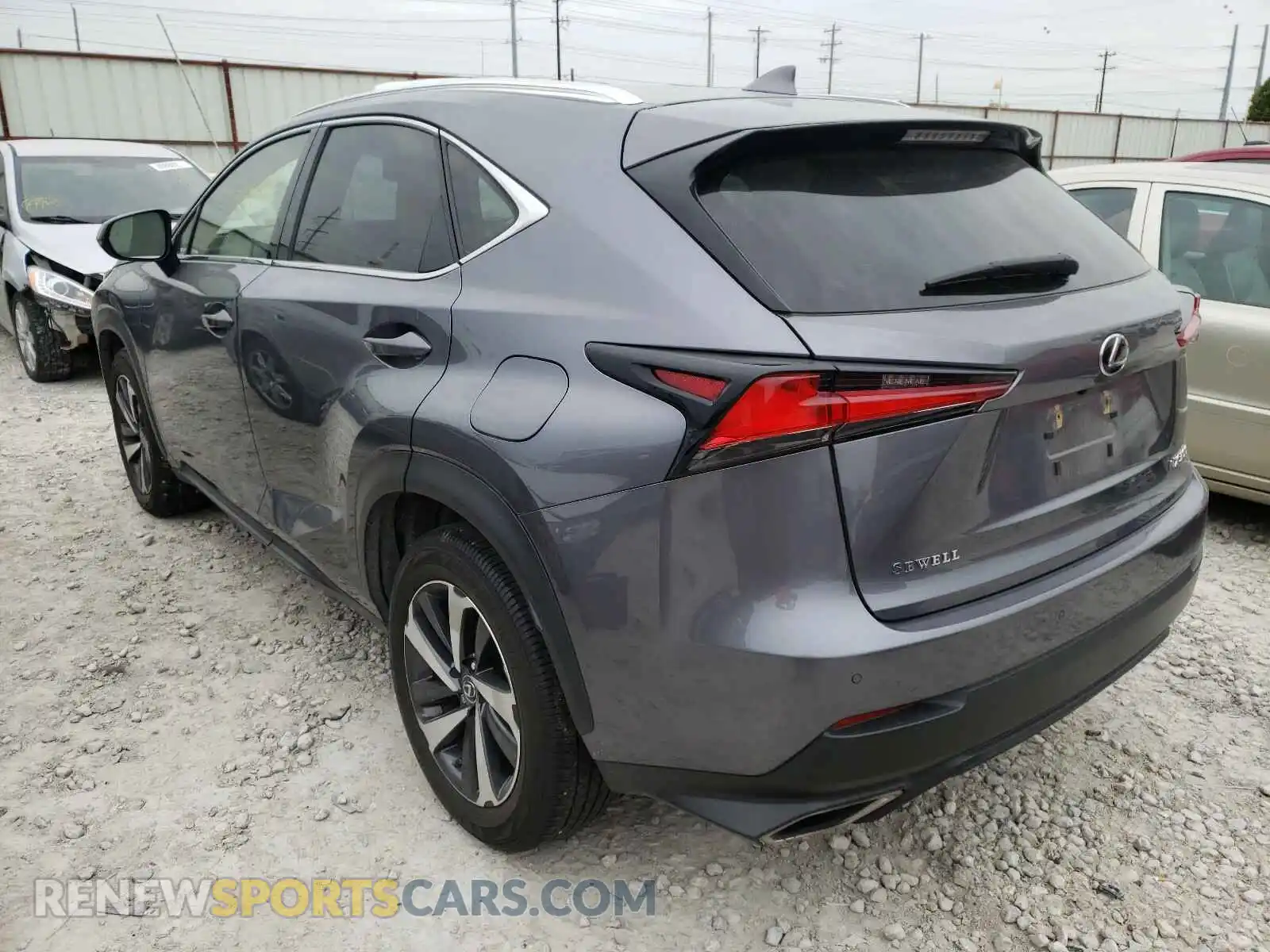 3 Photograph of a damaged car JTJYARBZXK2144241 LEXUS NX 2019