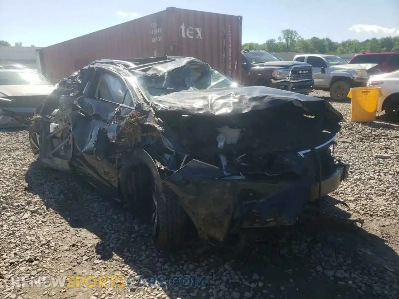 1 Photograph of a damaged car JTJYARBZXK2144515 LEXUS NX 2019