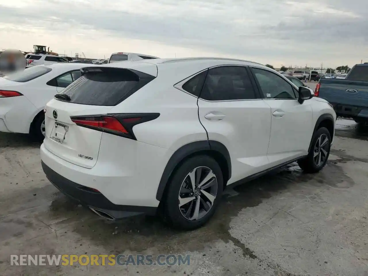 3 fotografías del automóvil dañado JTJYARBZXK2144675 LEXUS NX 2019