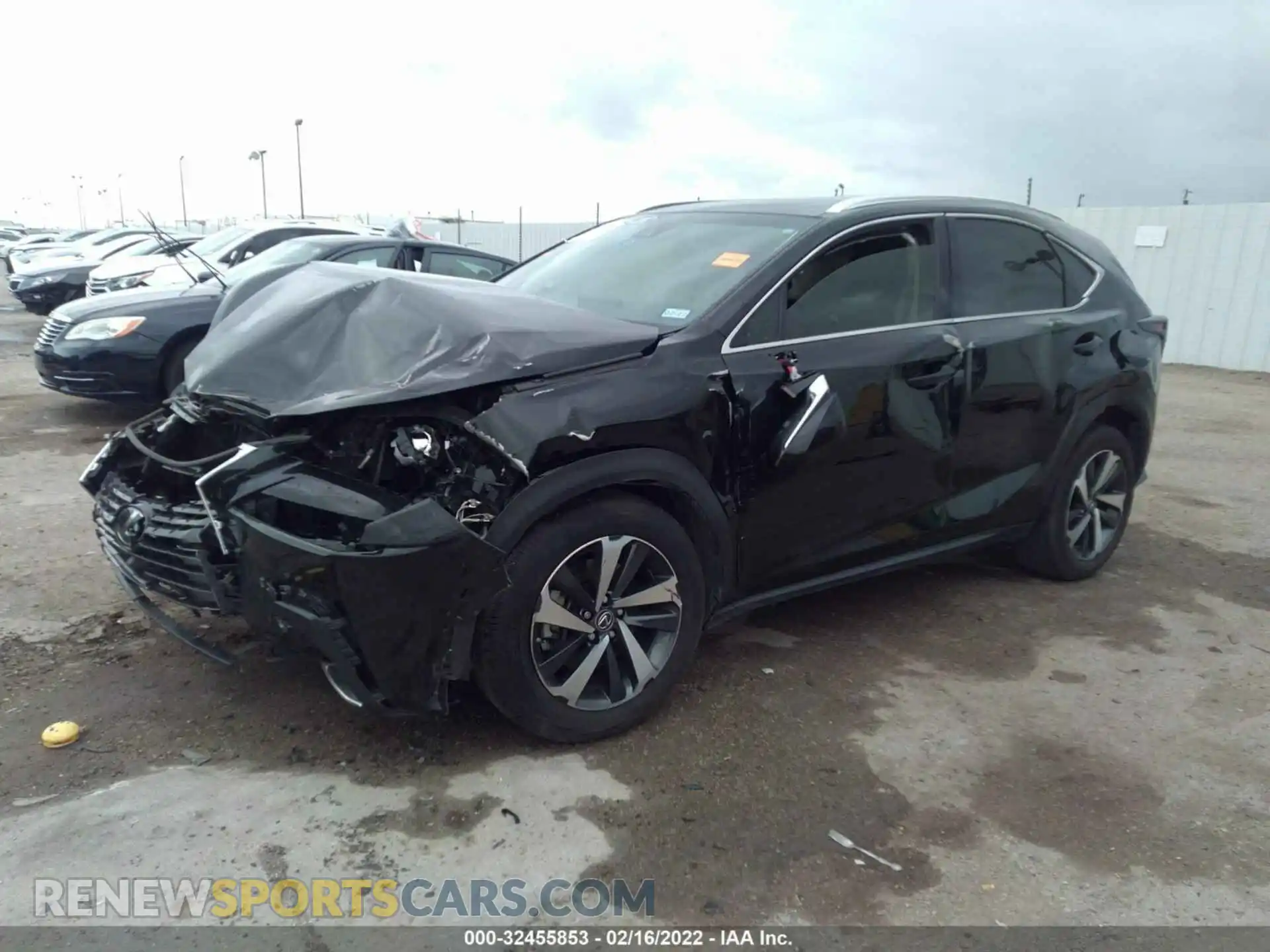 2 Photograph of a damaged car JTJYARBZXK2148189 LEXUS NX 2019