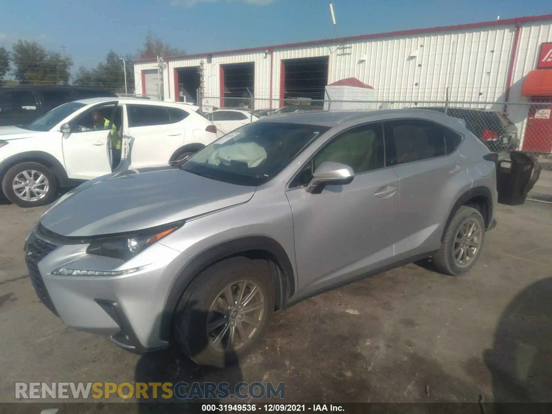 2 Photograph of a damaged car JTJYARBZXK2149603 LEXUS NX 2019