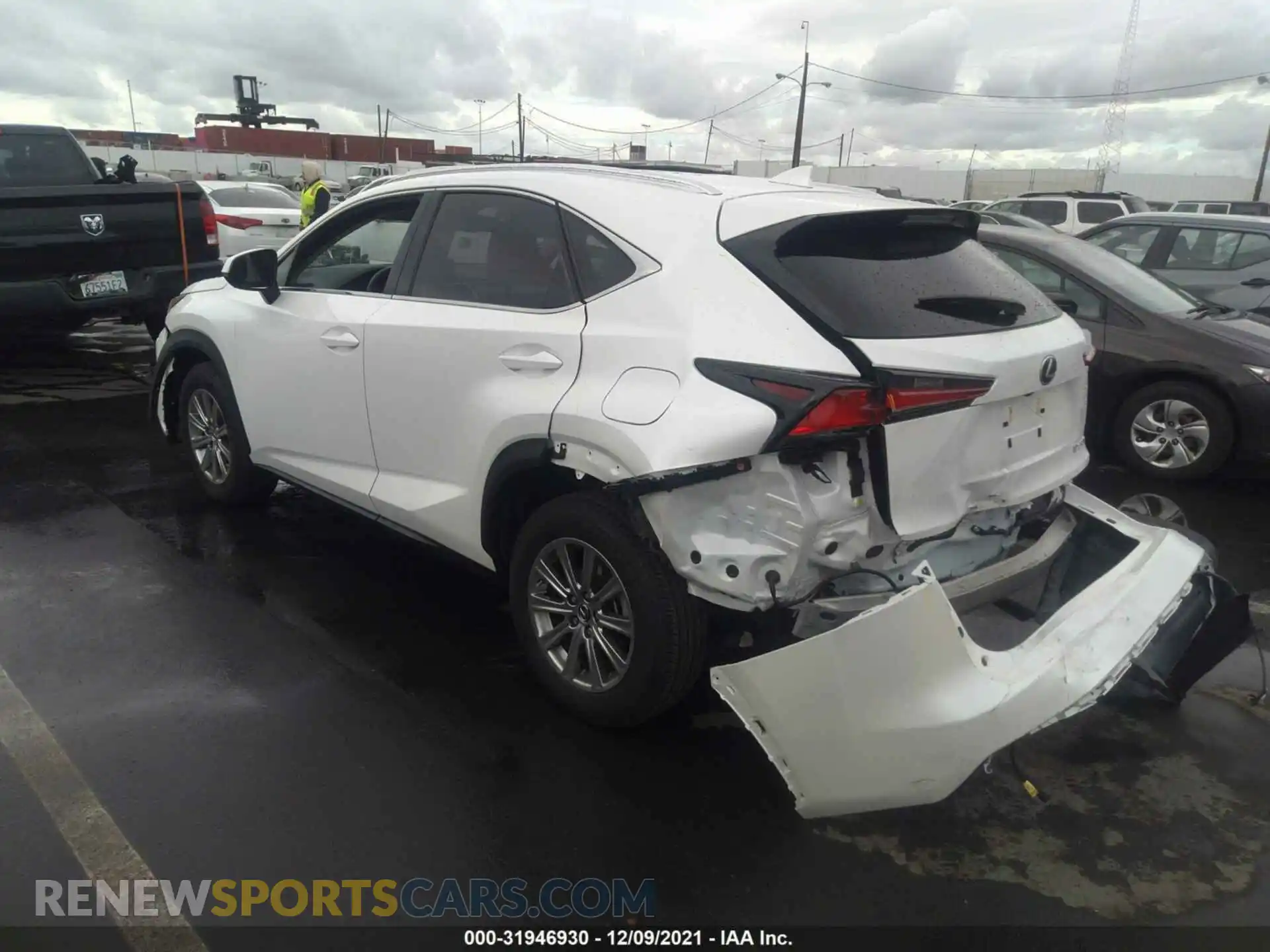 3 Photograph of a damaged car JTJAARBZ1L2176577 LEXUS NX 2020