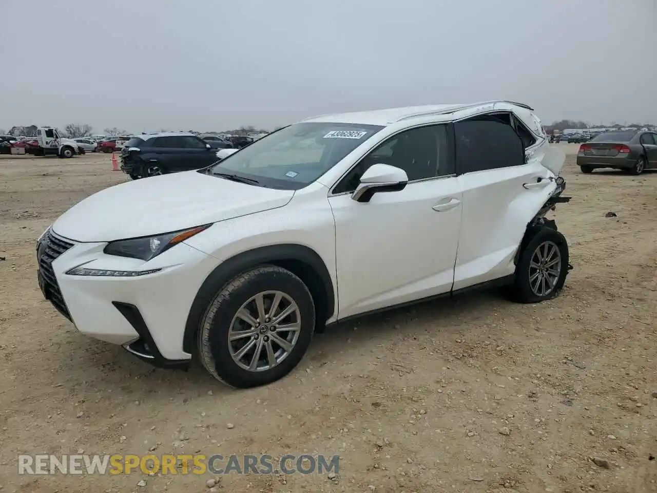 1 fotografías del automóvil dañado JTJAARBZ1L2176885 LEXUS NX 2020