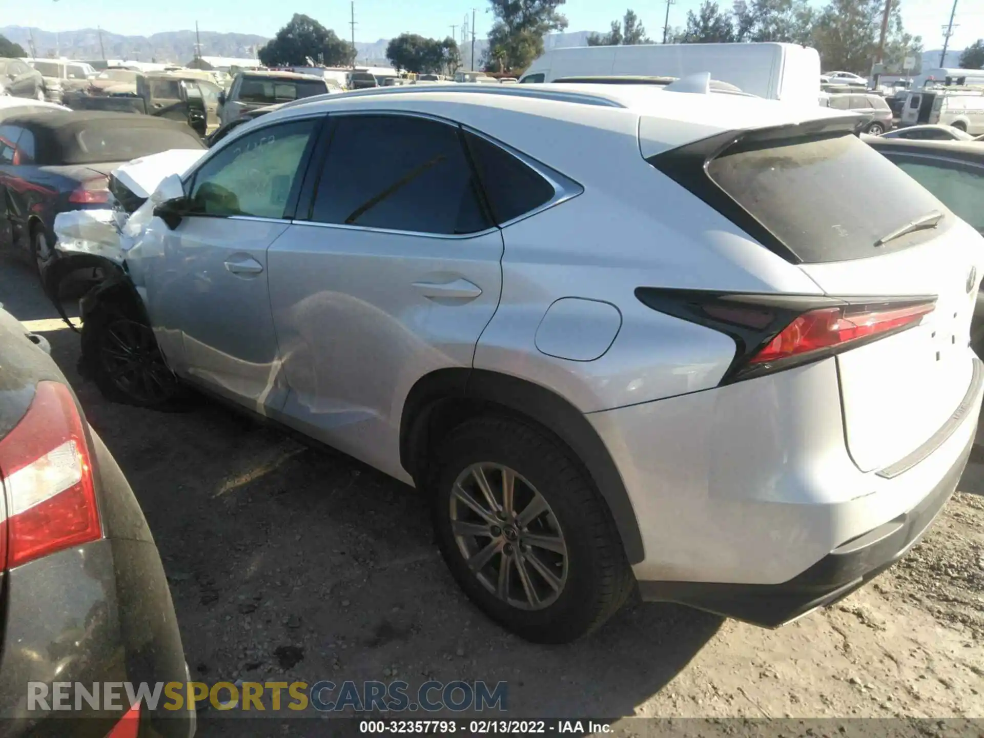 3 Photograph of a damaged car JTJAARBZ1L5013958 LEXUS NX 2020