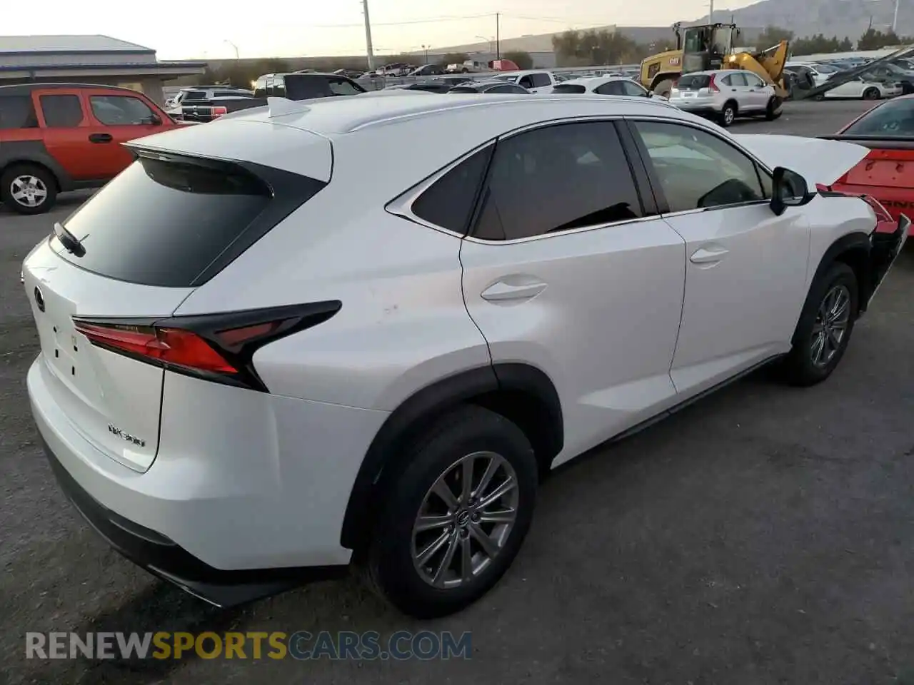 3 Photograph of a damaged car JTJAARBZ2L5020336 LEXUS NX 2020